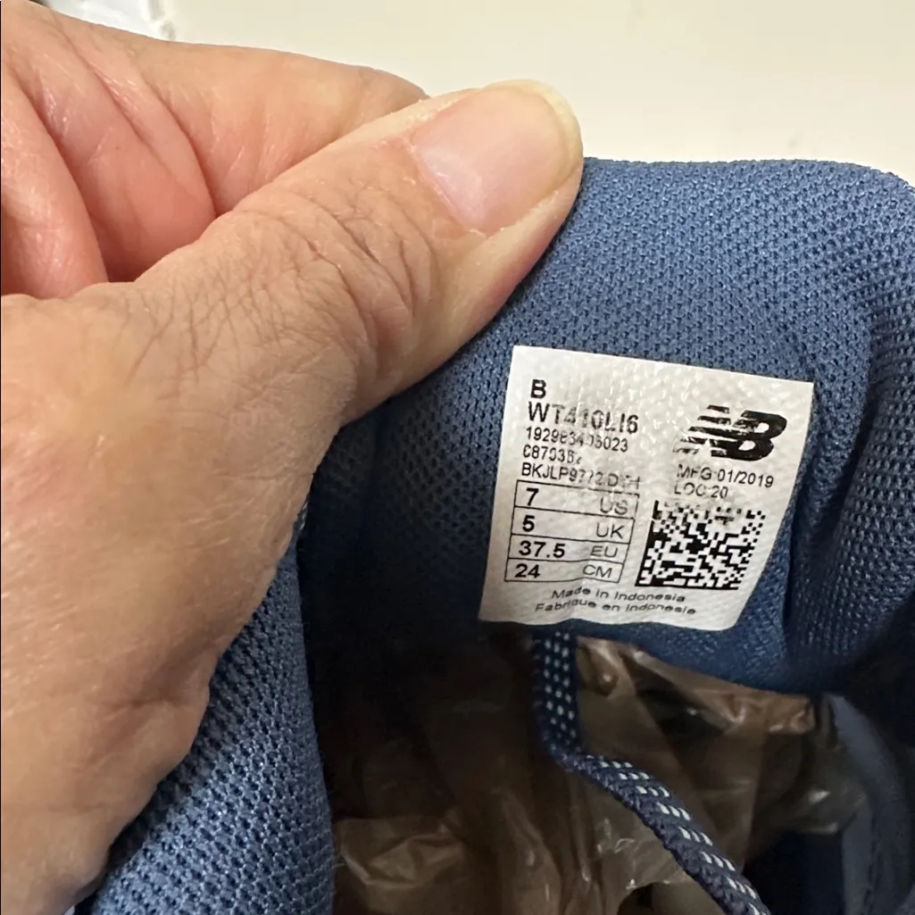 New Balance Women’s 410 V6 Trail Running Shoe Blue / Pink / Aqua Sz 7 - Image 8