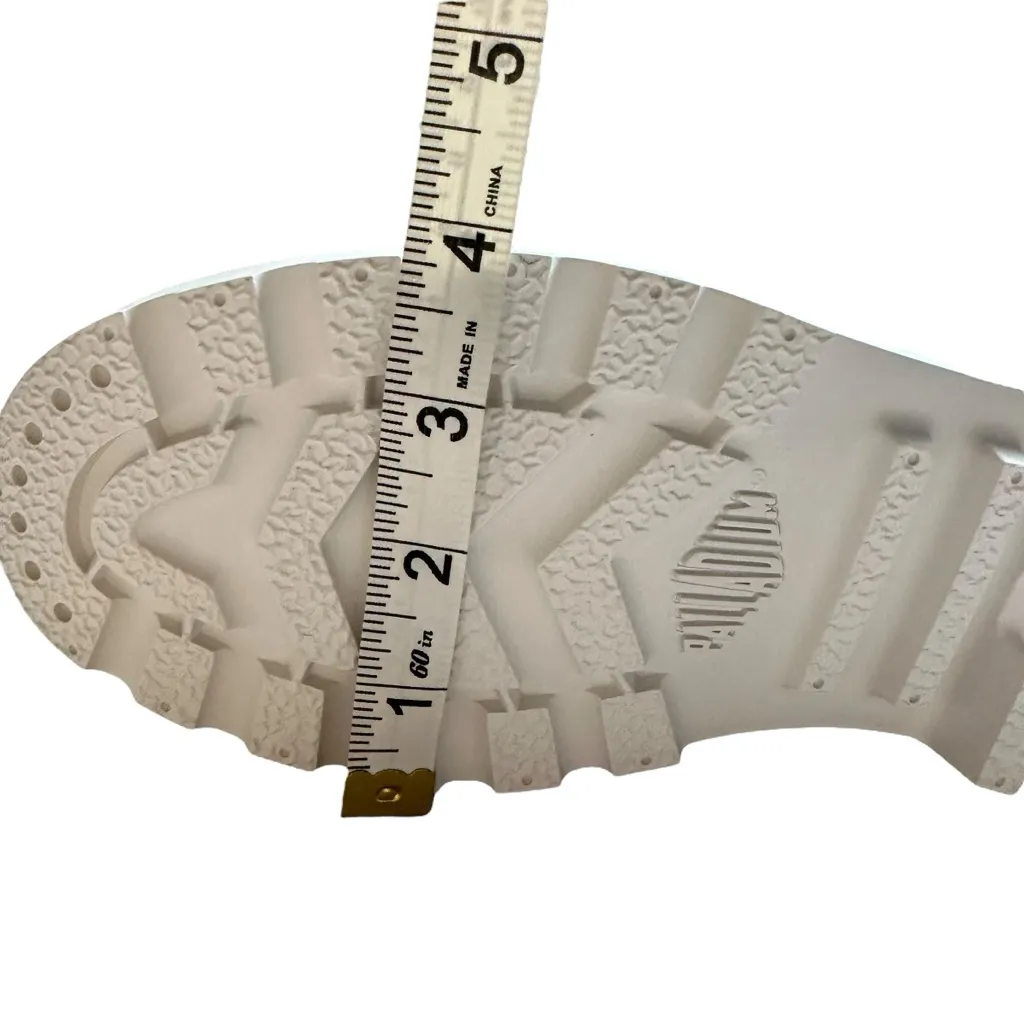 Palladium Women’s Pampa Hi Star White Sneaker Boots Size 7 NIB - Image 11