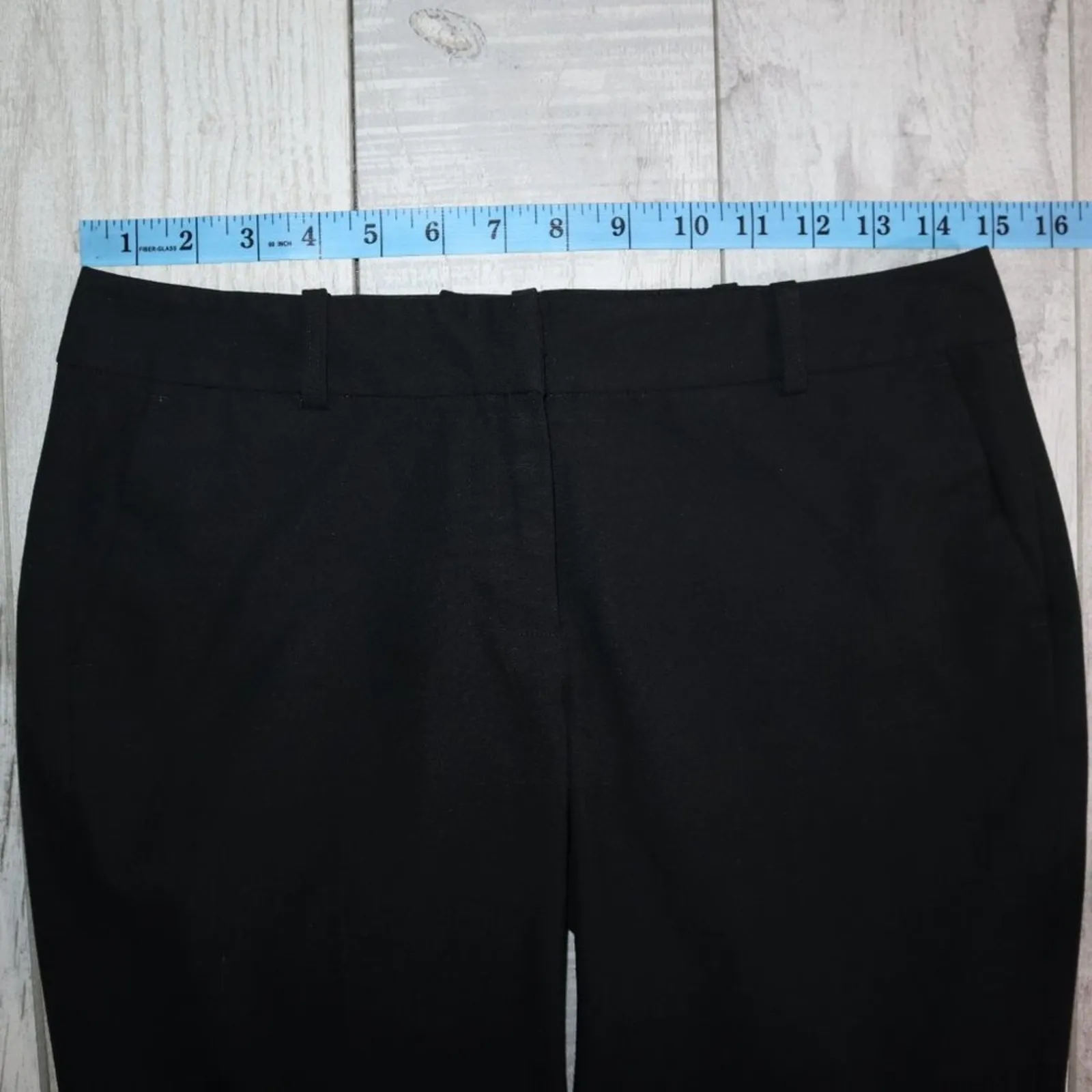 MICHAEL Michael Kors Black Dress Pants Career‎ Business Casual Trousers Size 2 - Image 9