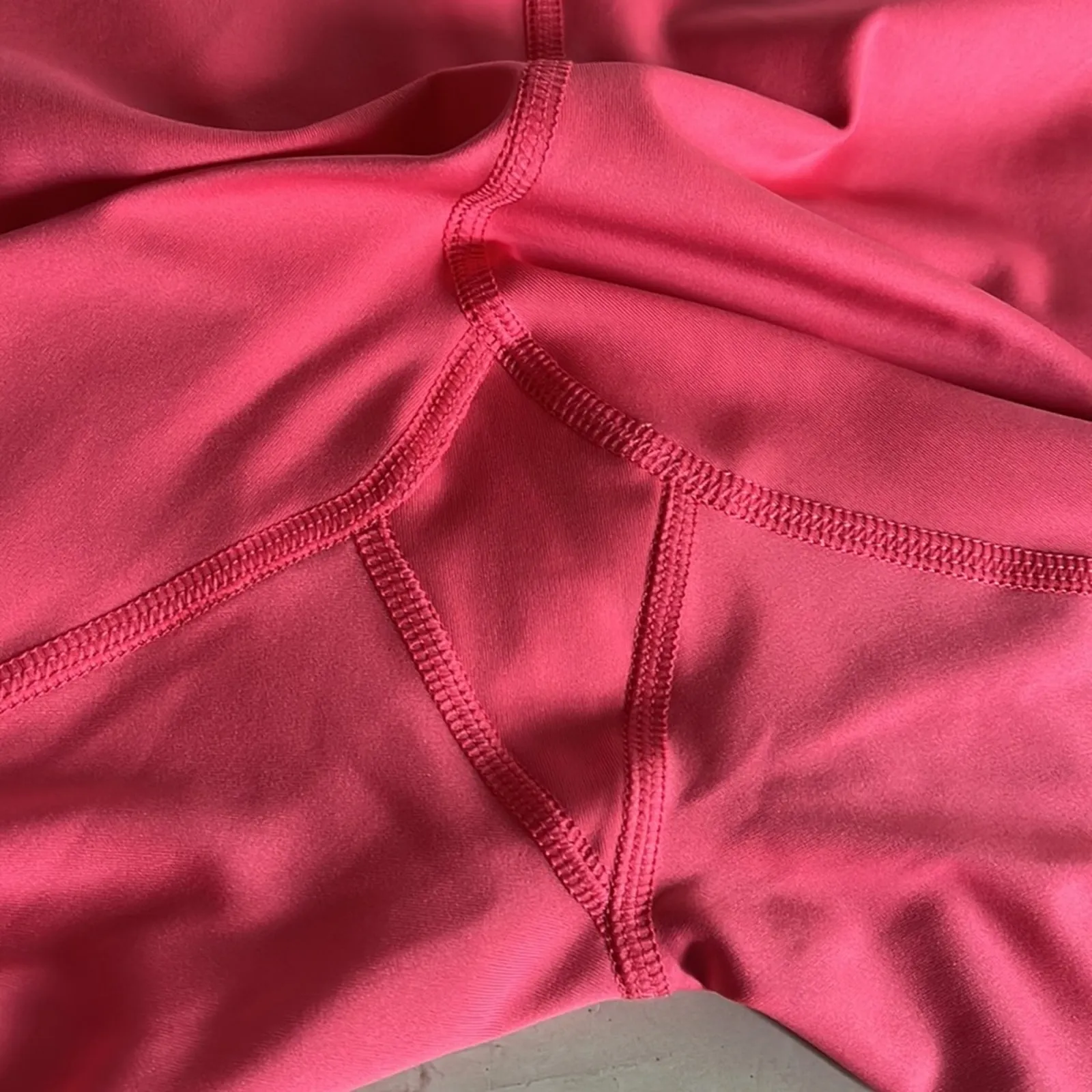 Champion Bike Shorts Women's 2X Plus Absolute Eco Moisture Wicking Pinky Peach - Image 7