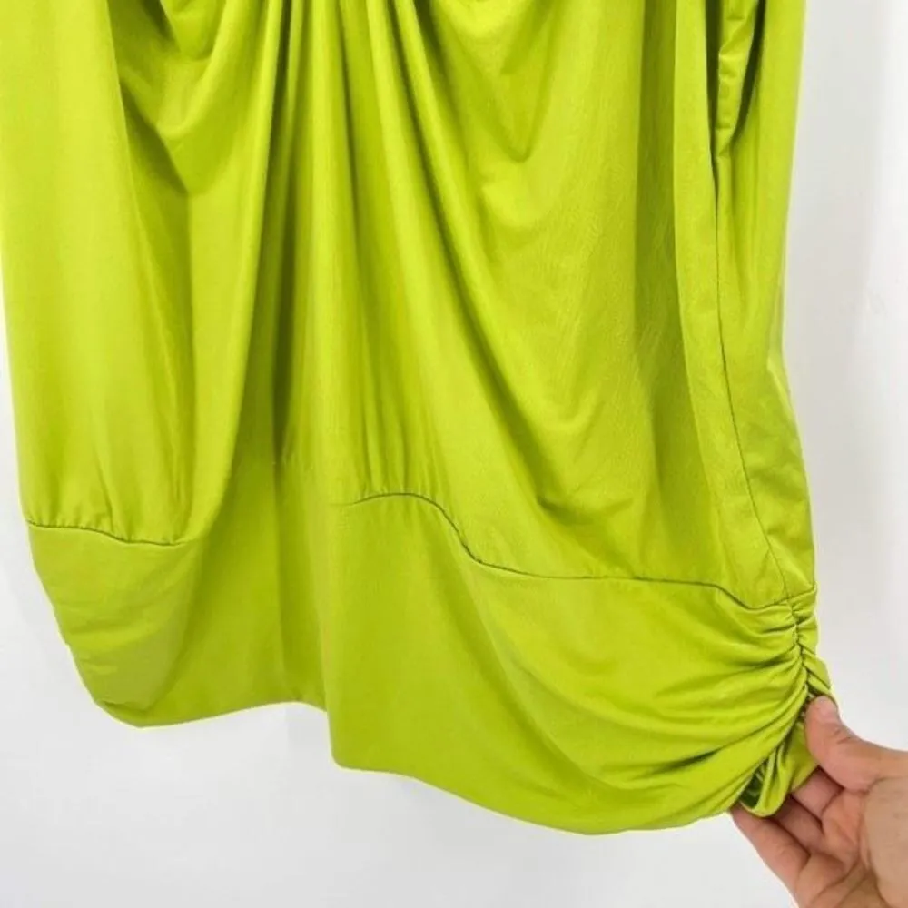 Maurices‎ Y2K Beaded Stretch Layering Tank Top Size Large XL Long green blue - Image 5