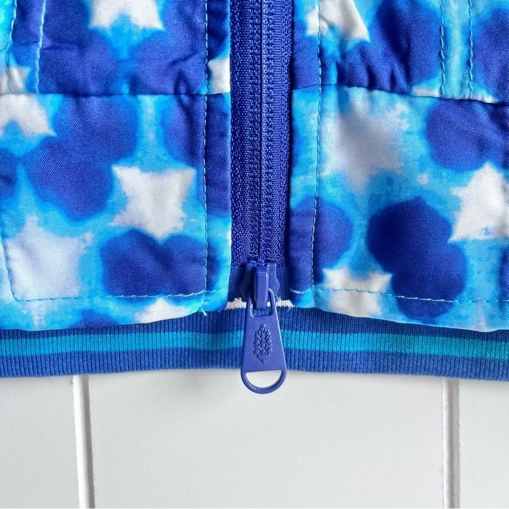 Free People bomber jacket activewear Movement zip up crop tennis sporty Large - Image 4