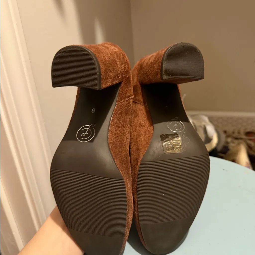 Chinese laundry Brown Suede slouchy Boots - Image 3