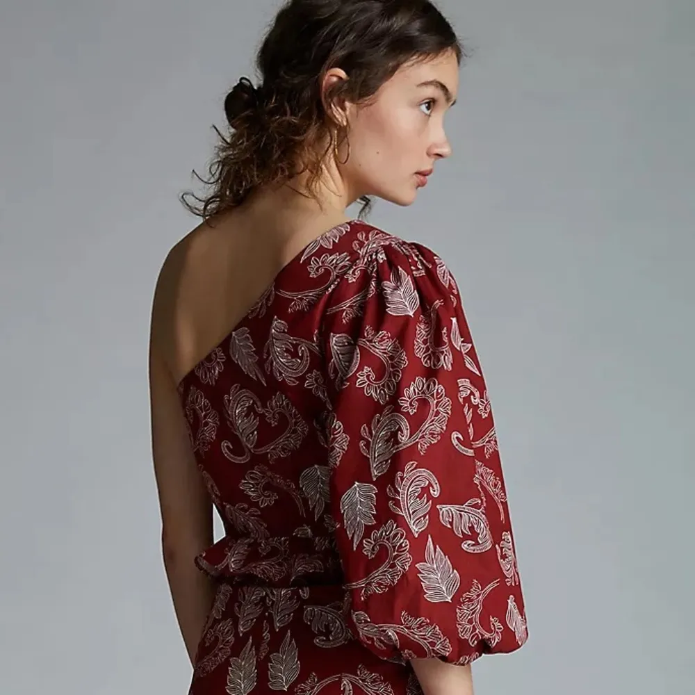 Anthropologie x Mare Mare Teresita Elegant One-Shoulder Top Blouse Size M NWT - Image 2