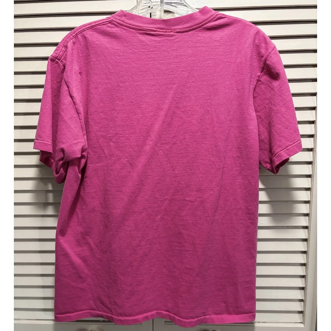 Looney Tunes Pink Short Sleeve Graphic T-Shirt Size M "Absolutely Not" Character - Image 6