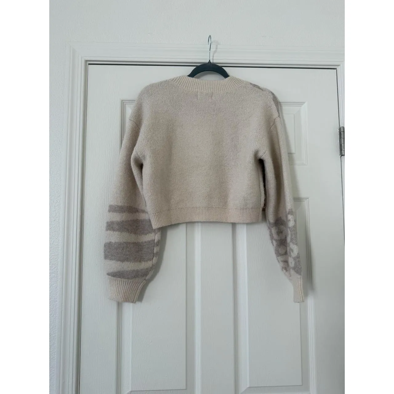 Lush Animal Print Cardigan small - Image 2