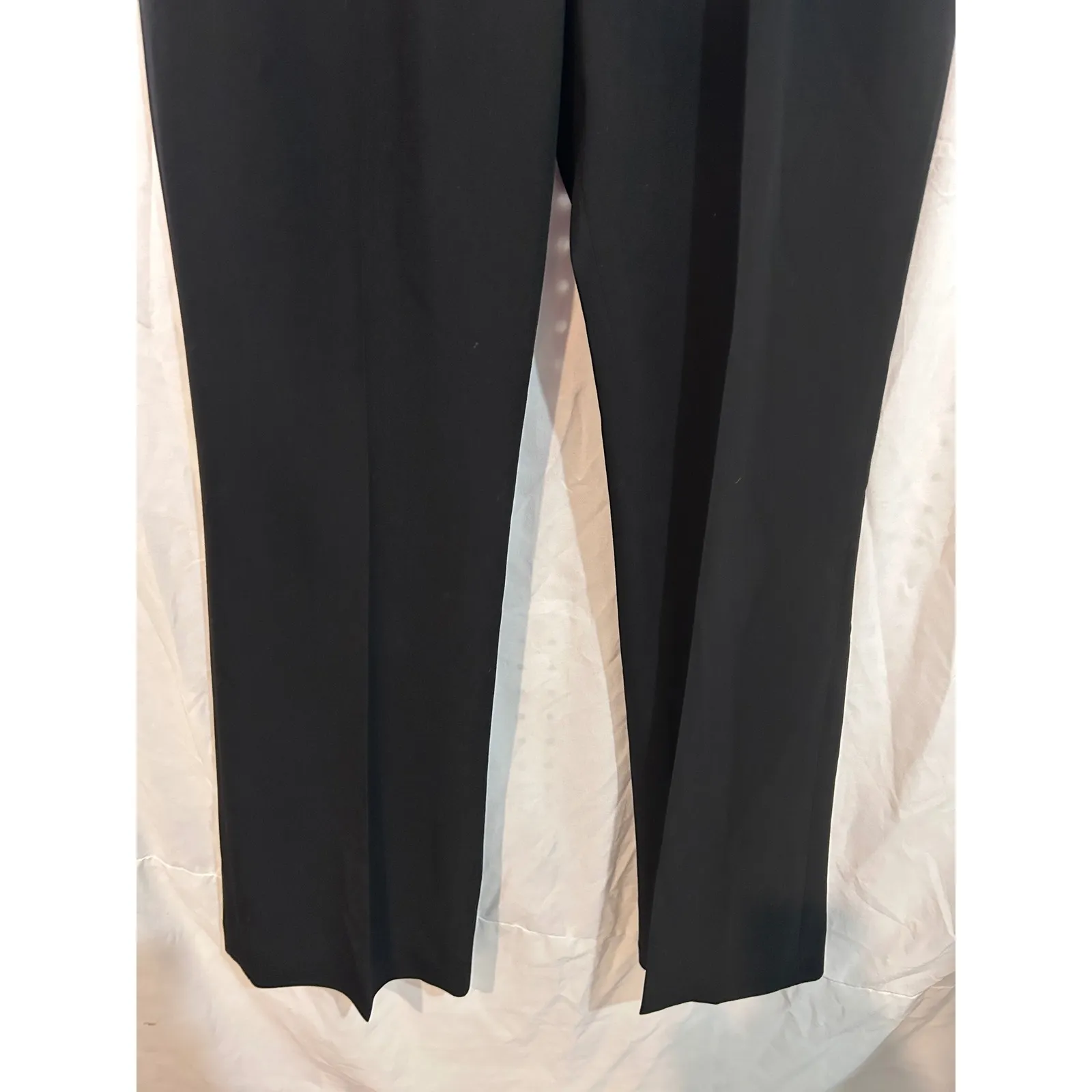Alvin Valley Black Wide Waistband Dress Pants‎ Size 42 - Image 3