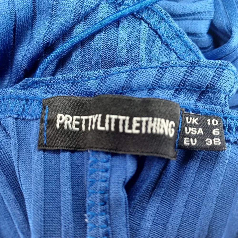 PrettyLittleThing Royal Blue Maxi Bodycon Dress - Image 11