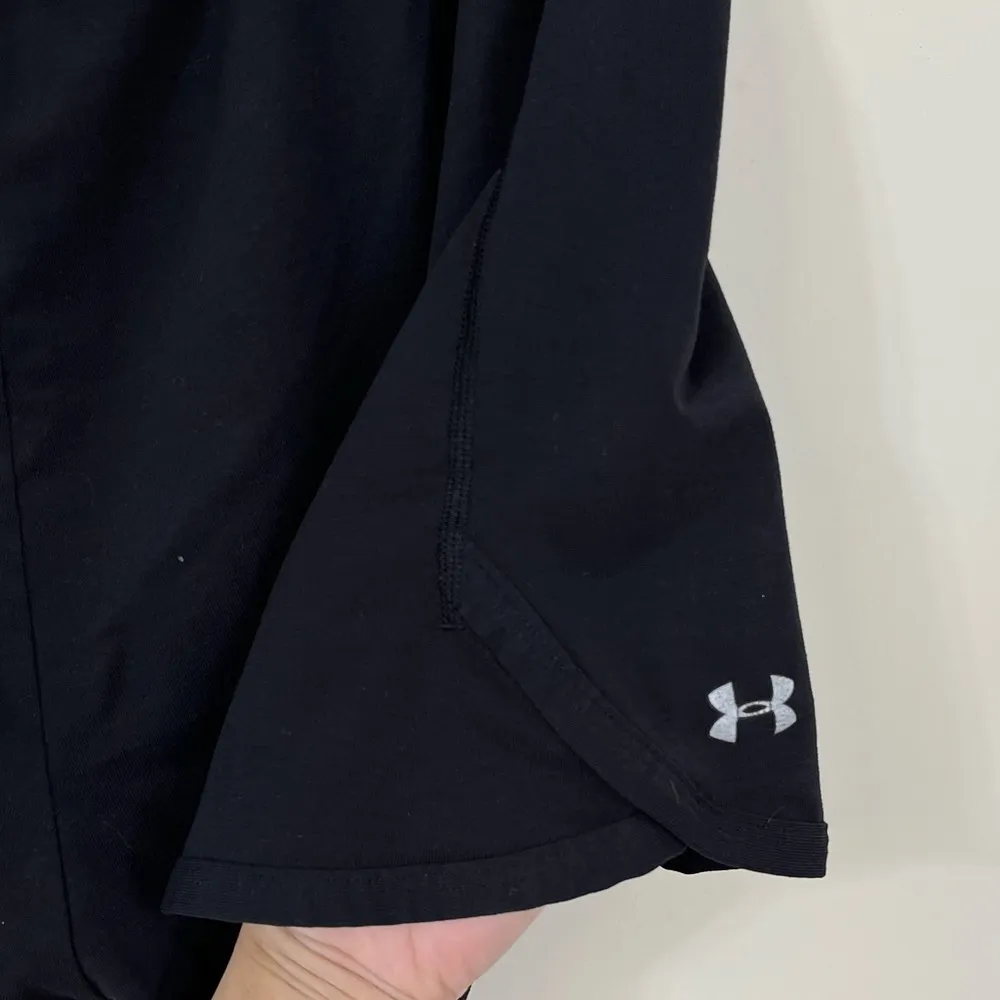 Under Armour Black Printed UA Waistband Athletic Shorts - Image 3