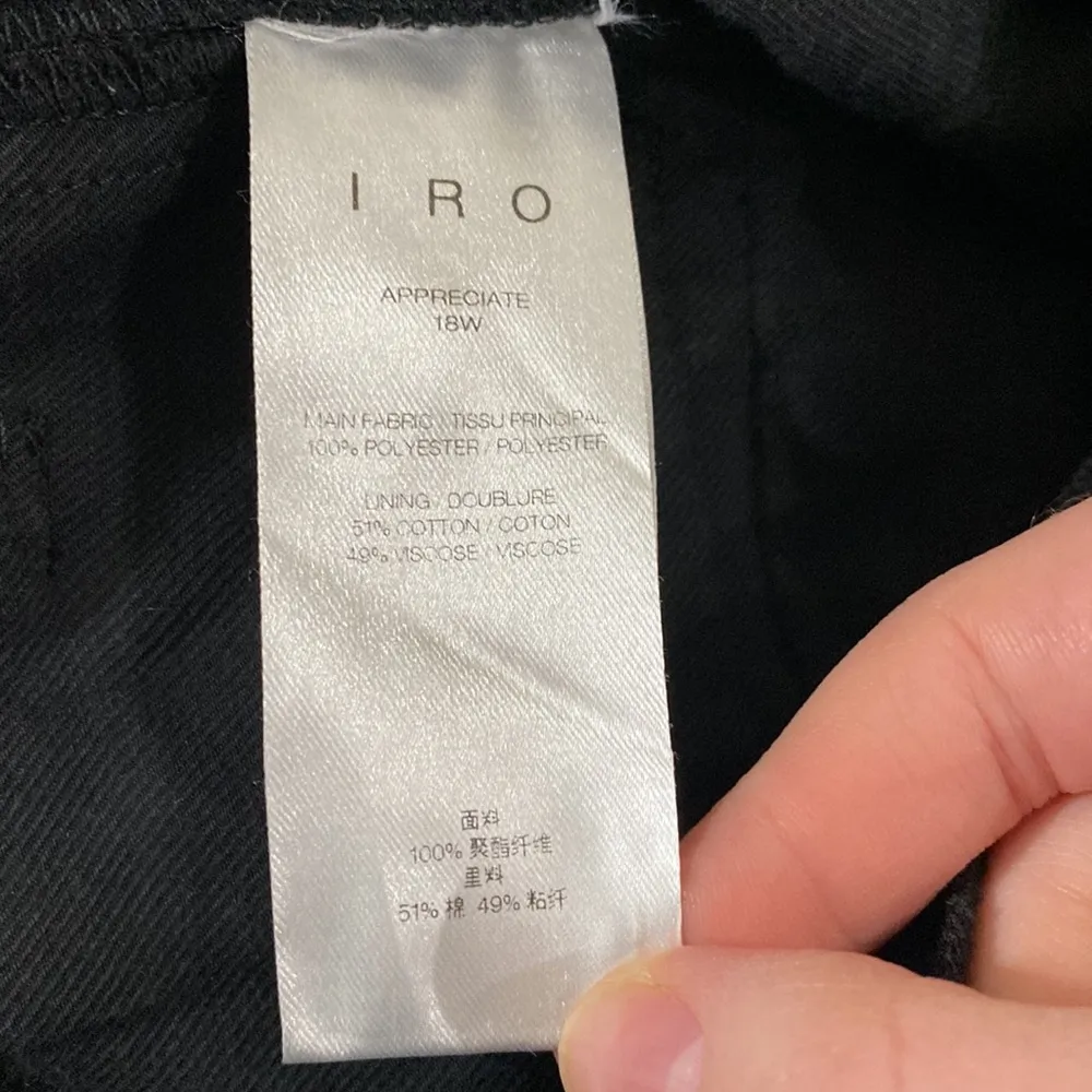 IRO Appreciate Jumpsuit in black size 34 - Image 10