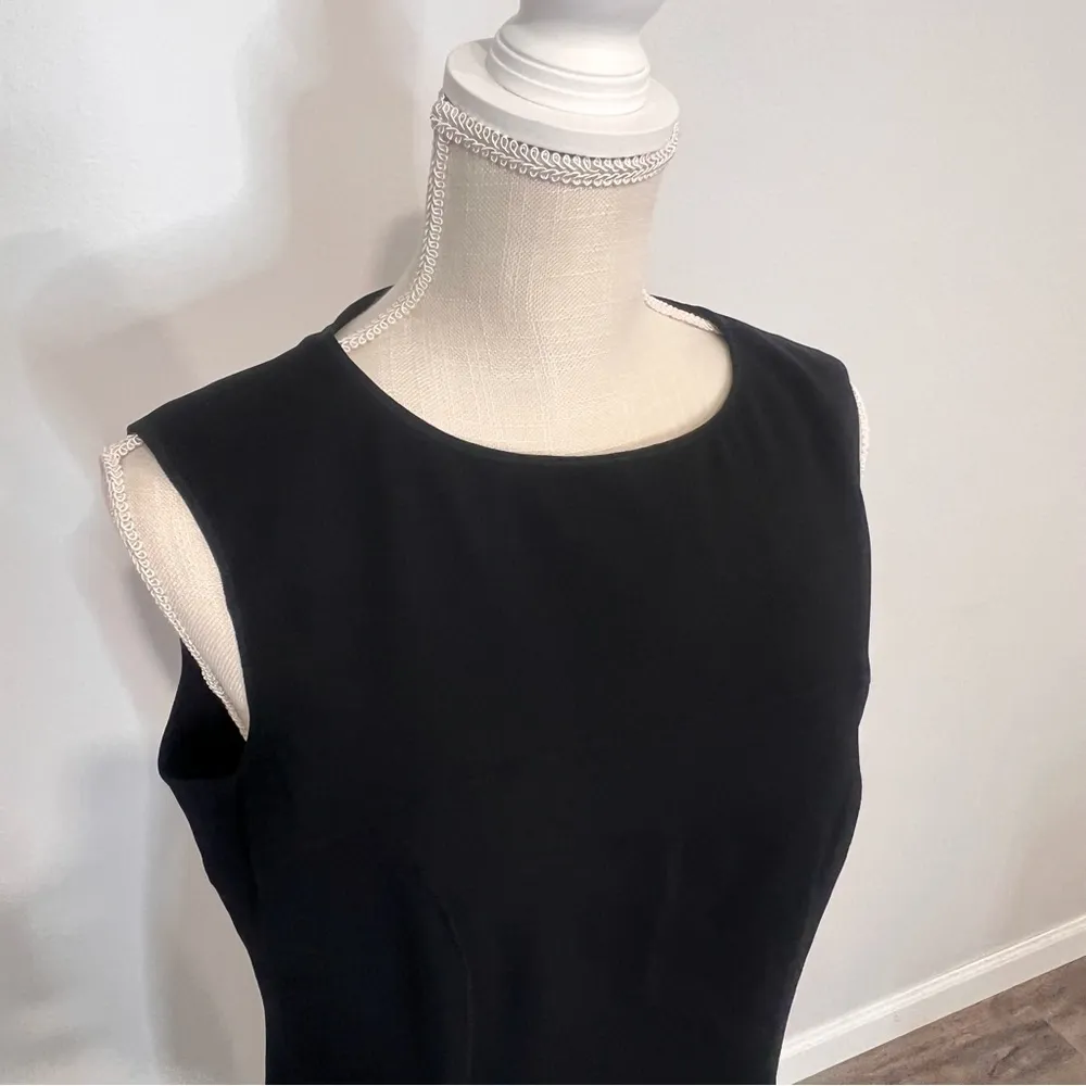 Jones New York Women's Black Sleeveless Dress Size 10 SKU#C24317 - Image 2