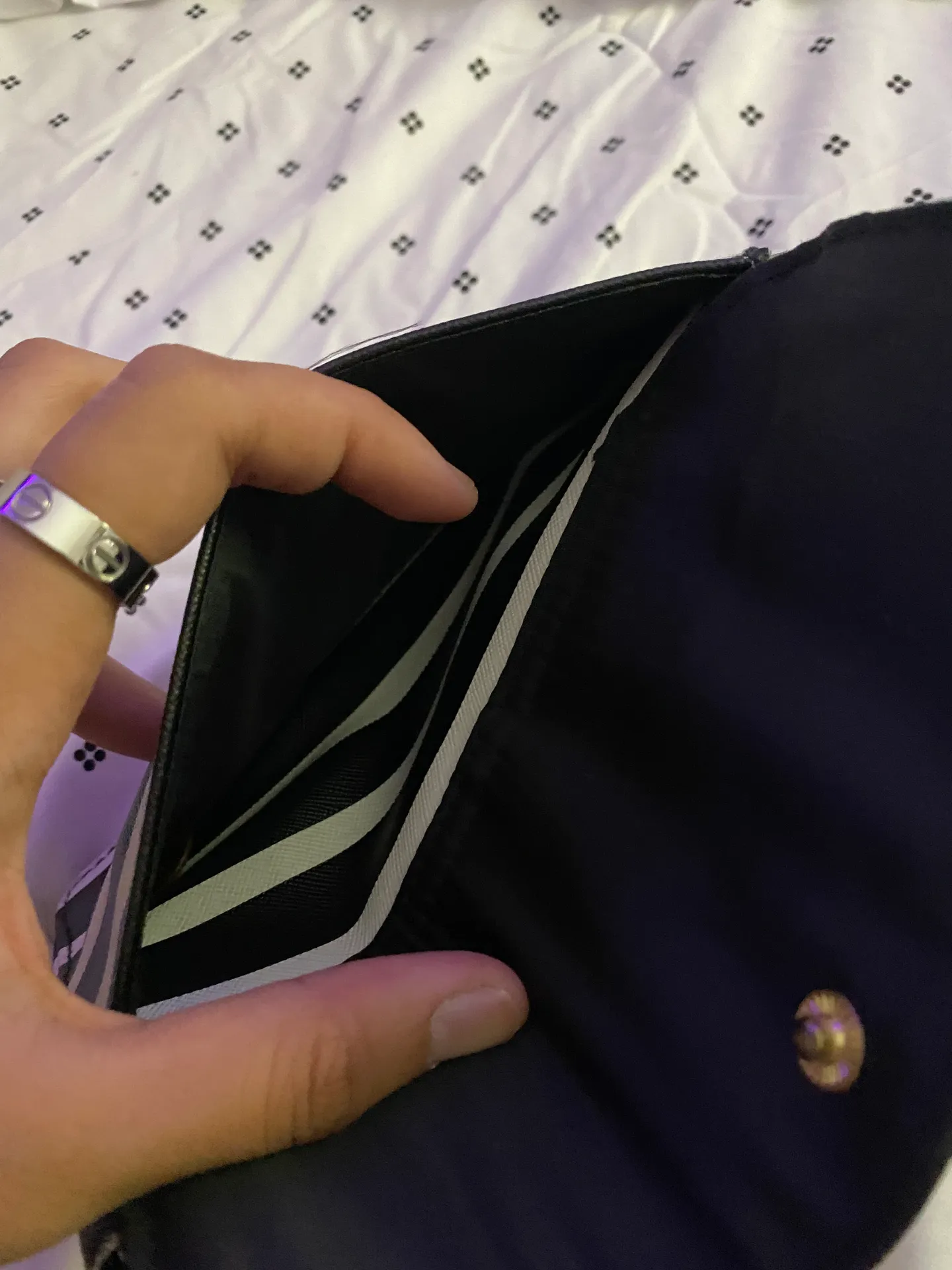 Wallet Wristlet Black - Image 4