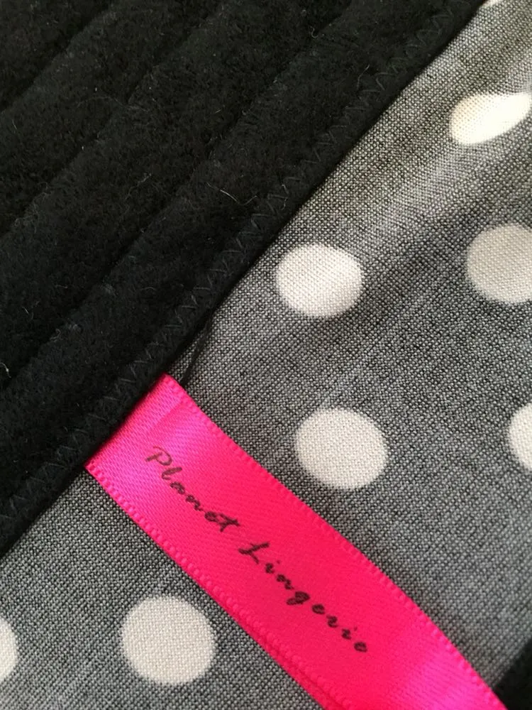 Planet Lingerie Corset Ruffle Polk-a-dot Top  - Image 7