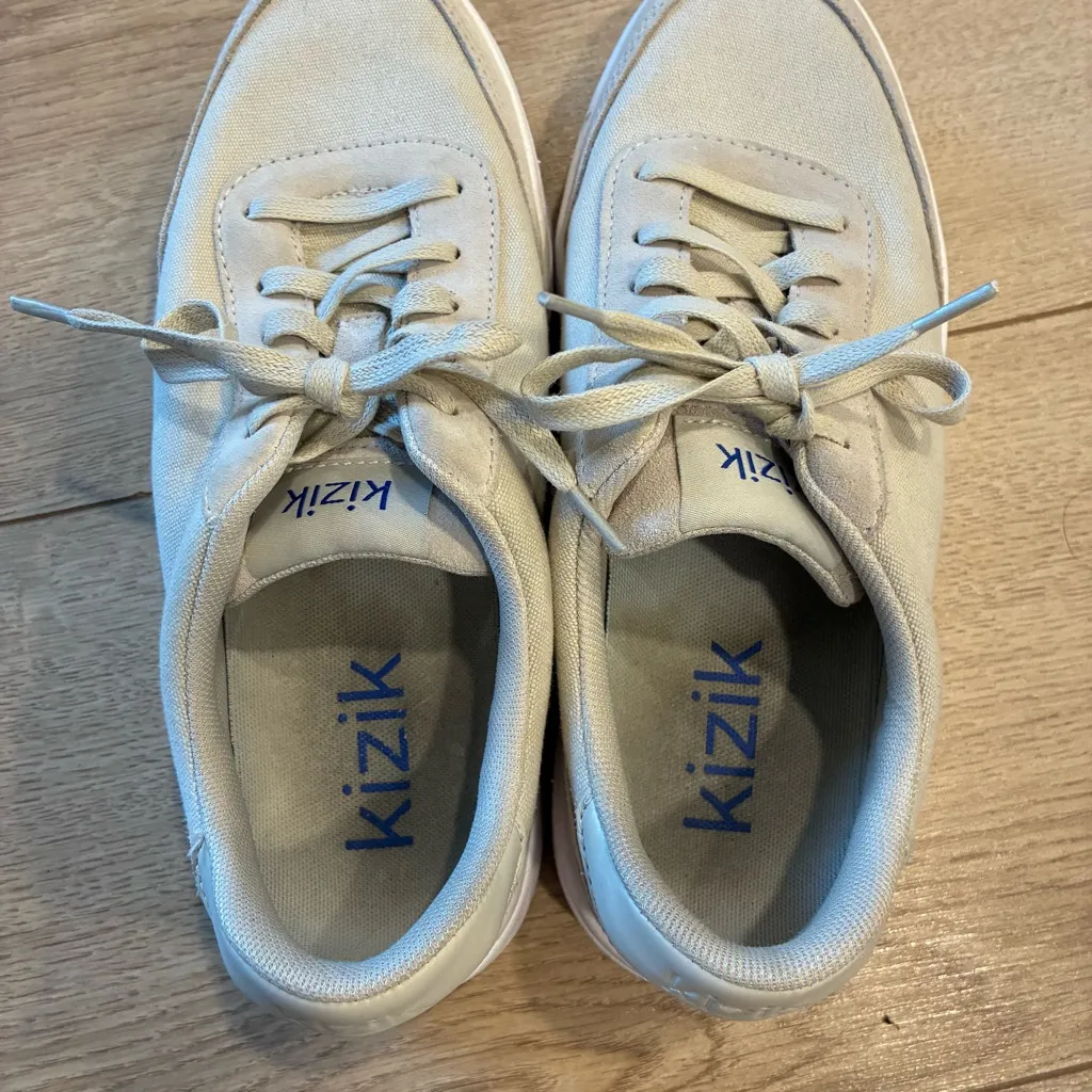 Kizik Prage Bone Lace Up Sneaker Hands Free Size Women’s 7 Wide/Men’s 5.5 Wide - Image 8