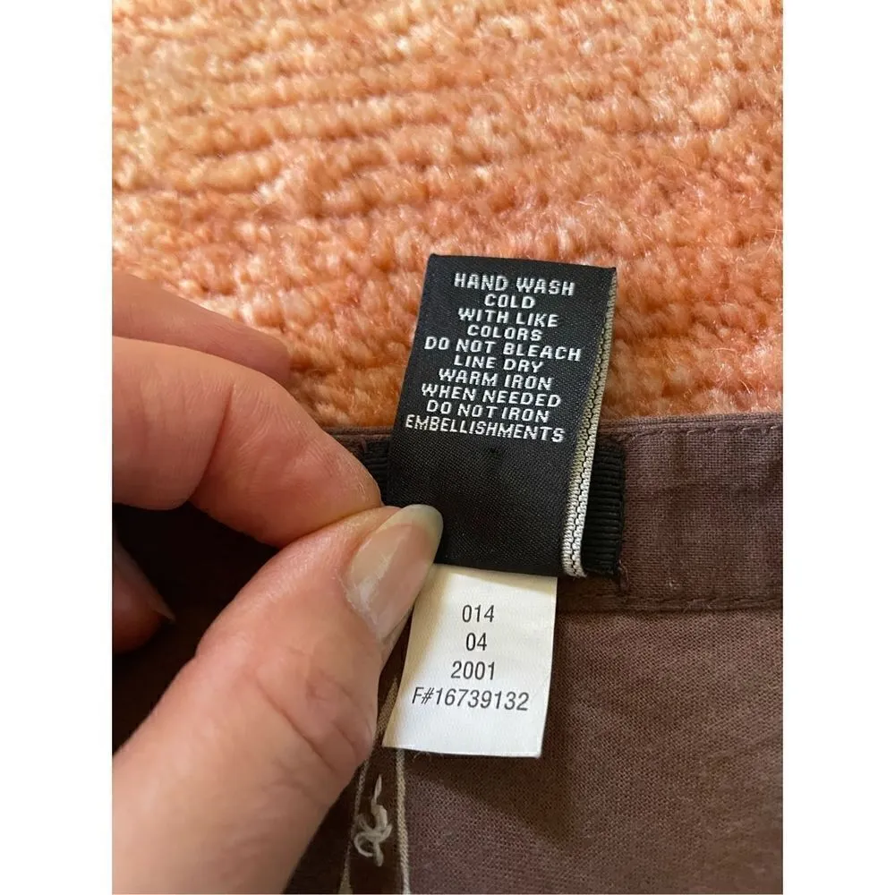 Massimo cotton skirt Brown Size undefined - Image 4