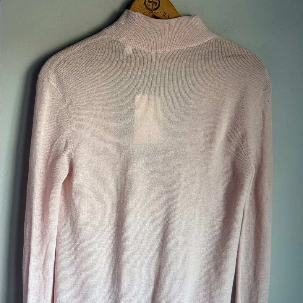 NEW A.L.C. Caro Choker Collar Merino Wool Open Front Sweater XS - Image 9