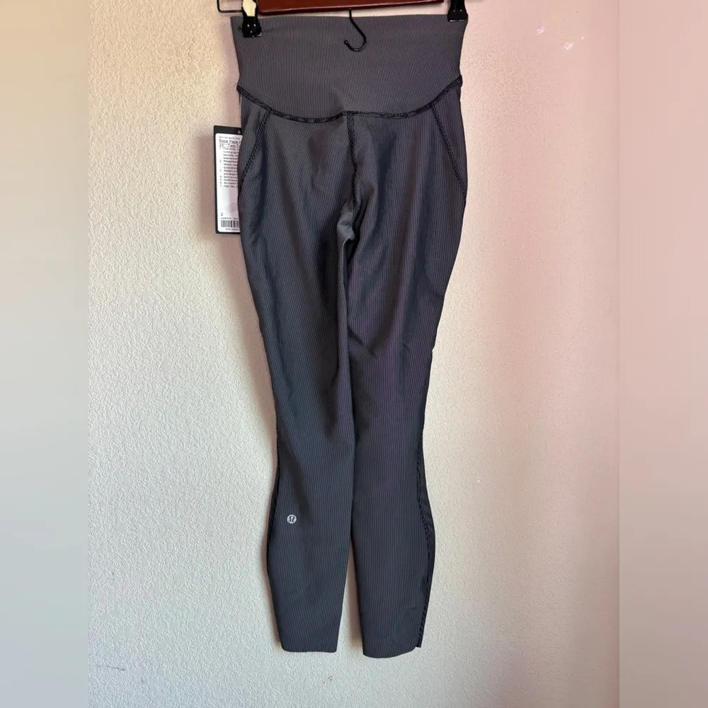 NWT Lululemon Special Edition Base Pace High-Rise Tight 25" Two-Tone Ribbed 2 - Image 12