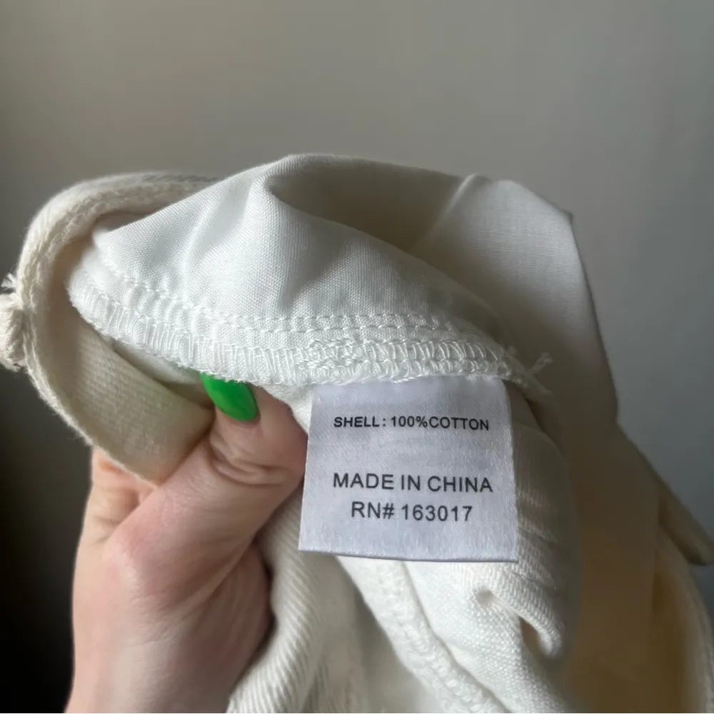 Jeremiah White Denim Relaxed Fit Cargo Straight Leg Jeans 4 - Image 6