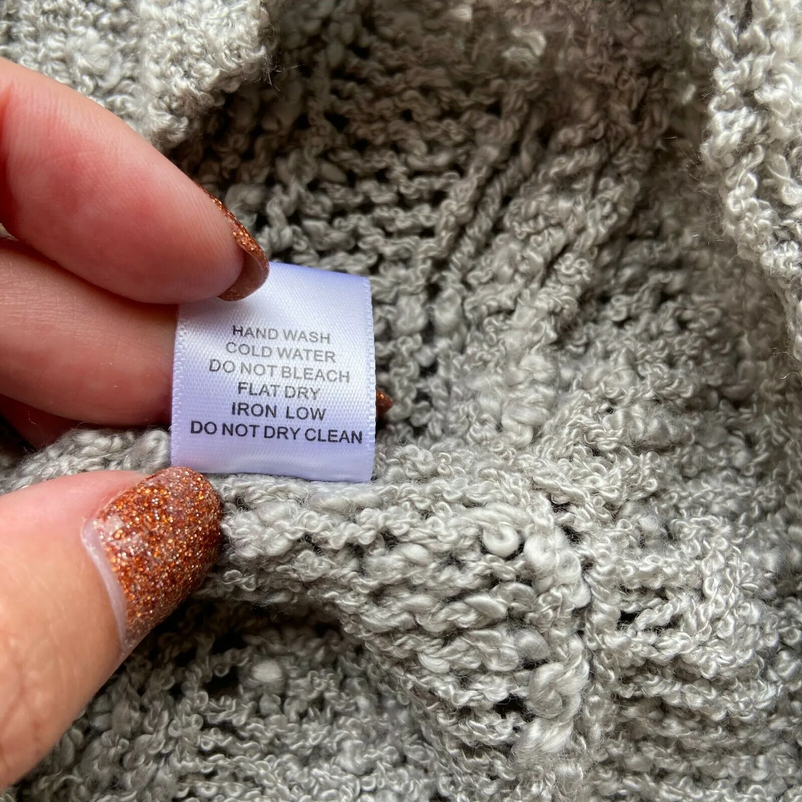 Silver‎ Wrap Sweater - Image 7