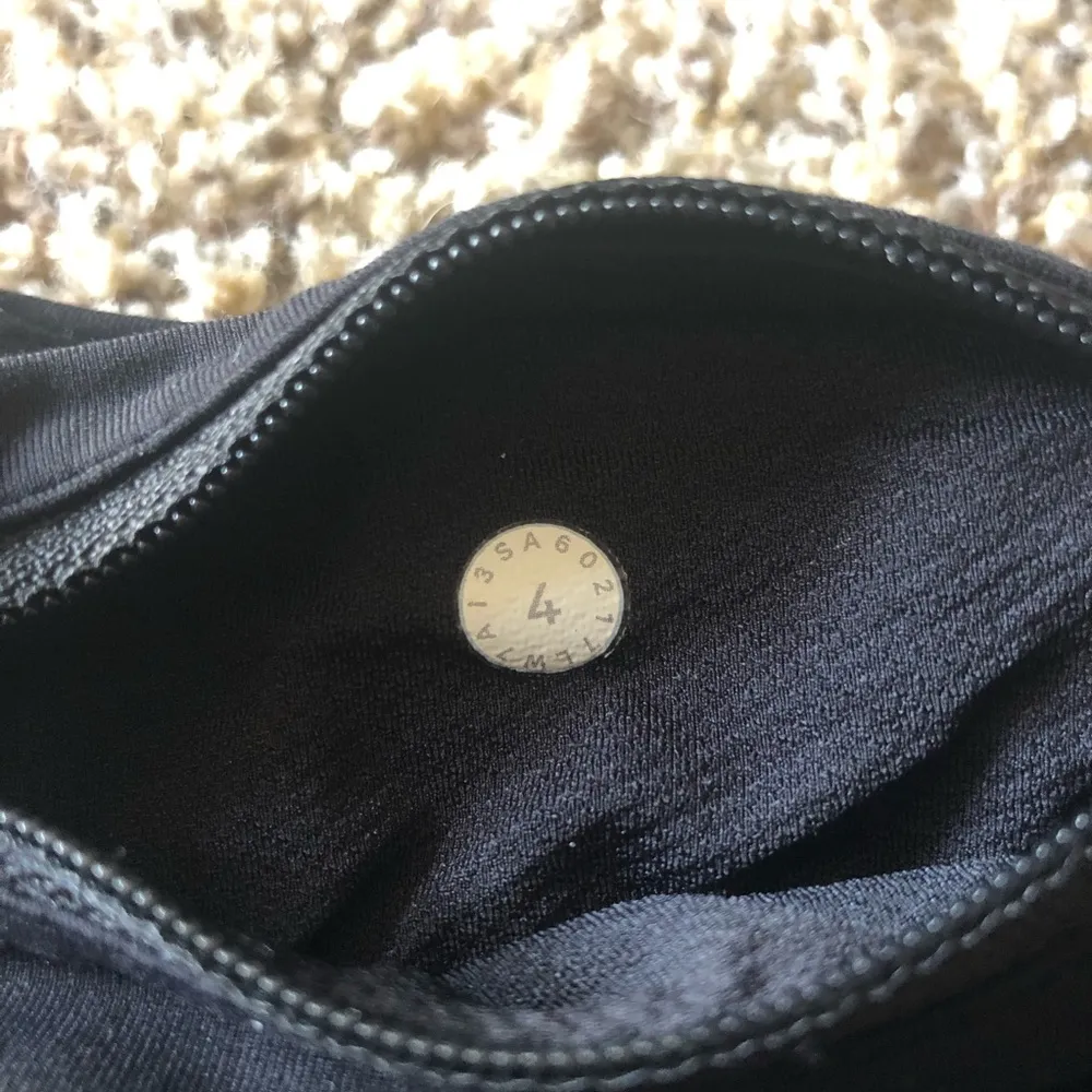 Lululemon Perforated Mesh Look Speed Shorts Athletic Running Black 4 Small - Image 3