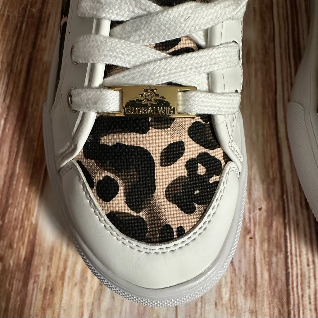 Amazon Global Win Leopard Animal Print Fashion Canvas Sneakers - Image 3