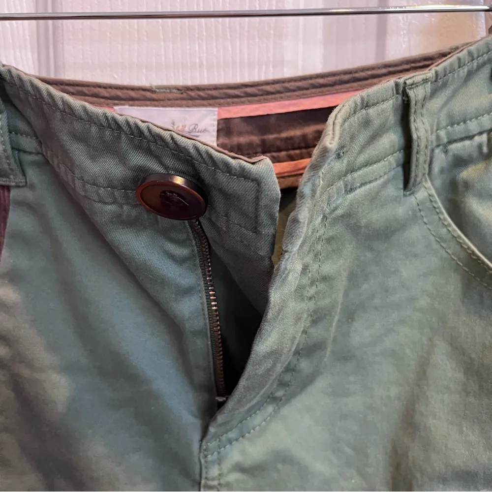 Anthropologie Meadow Rue size 2 Patchwork Skirt Olive Green/Brown - Image 13