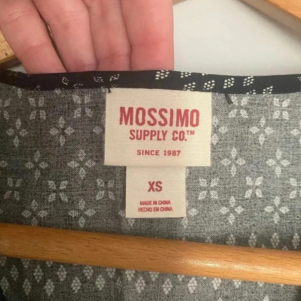 Mossimo Supply Co. Black and White Sleeveless Romper Size Extra Small XS - Image 5