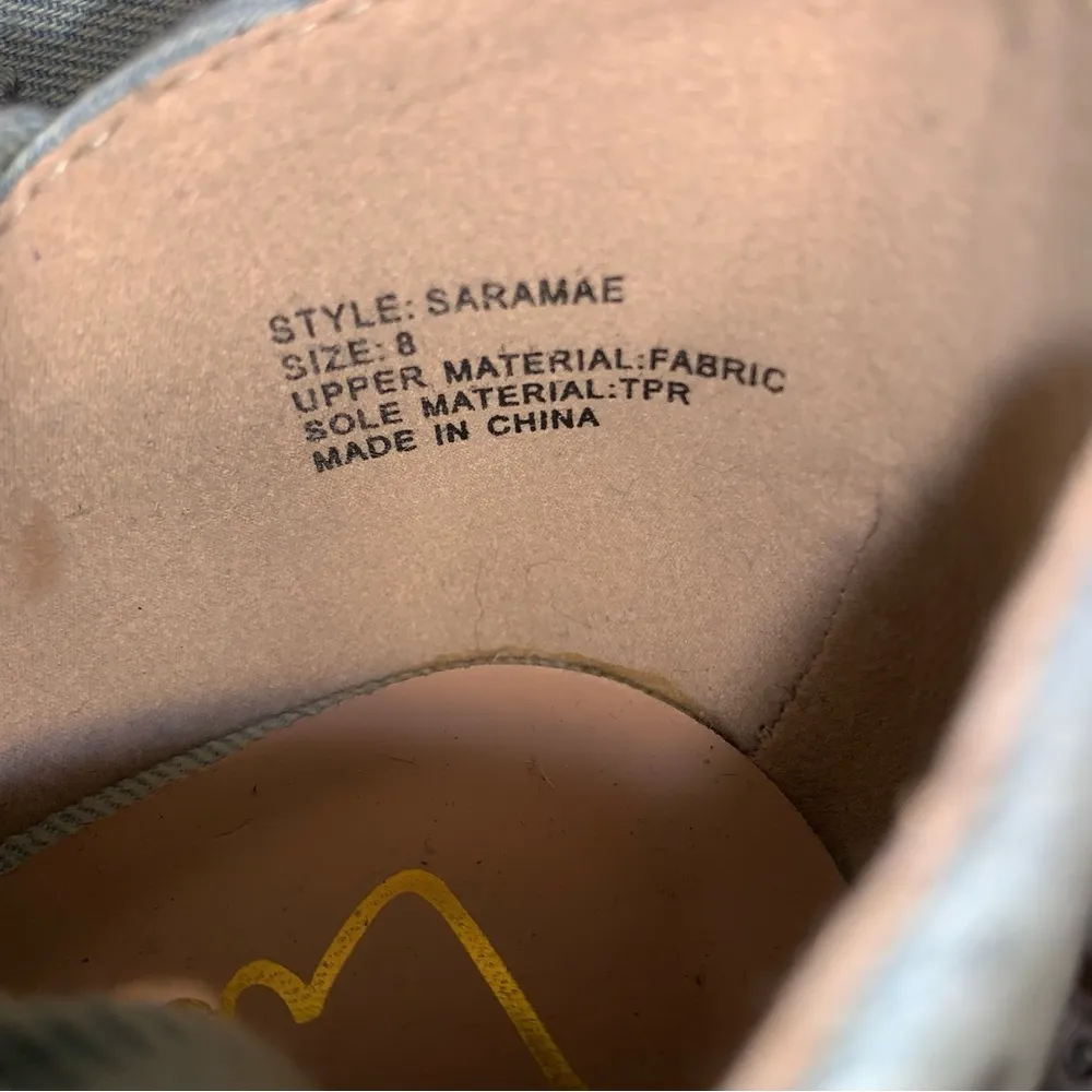 Lulu’s espadrille wedge shoes Women’s Size 8 - Image 3