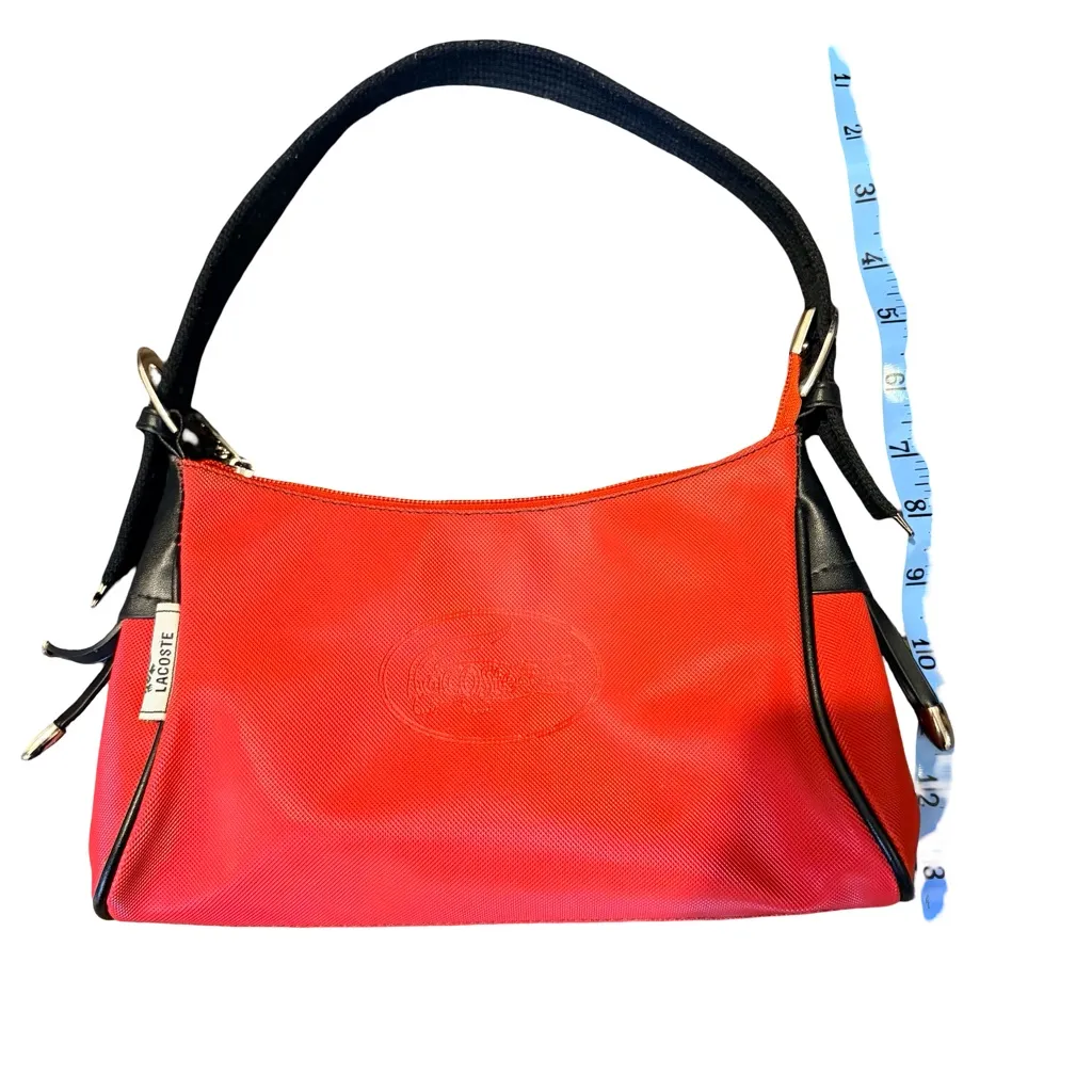 Vintage Y2K 2000’s Lacoste Mini Shoulder Bag Purse - Image 9