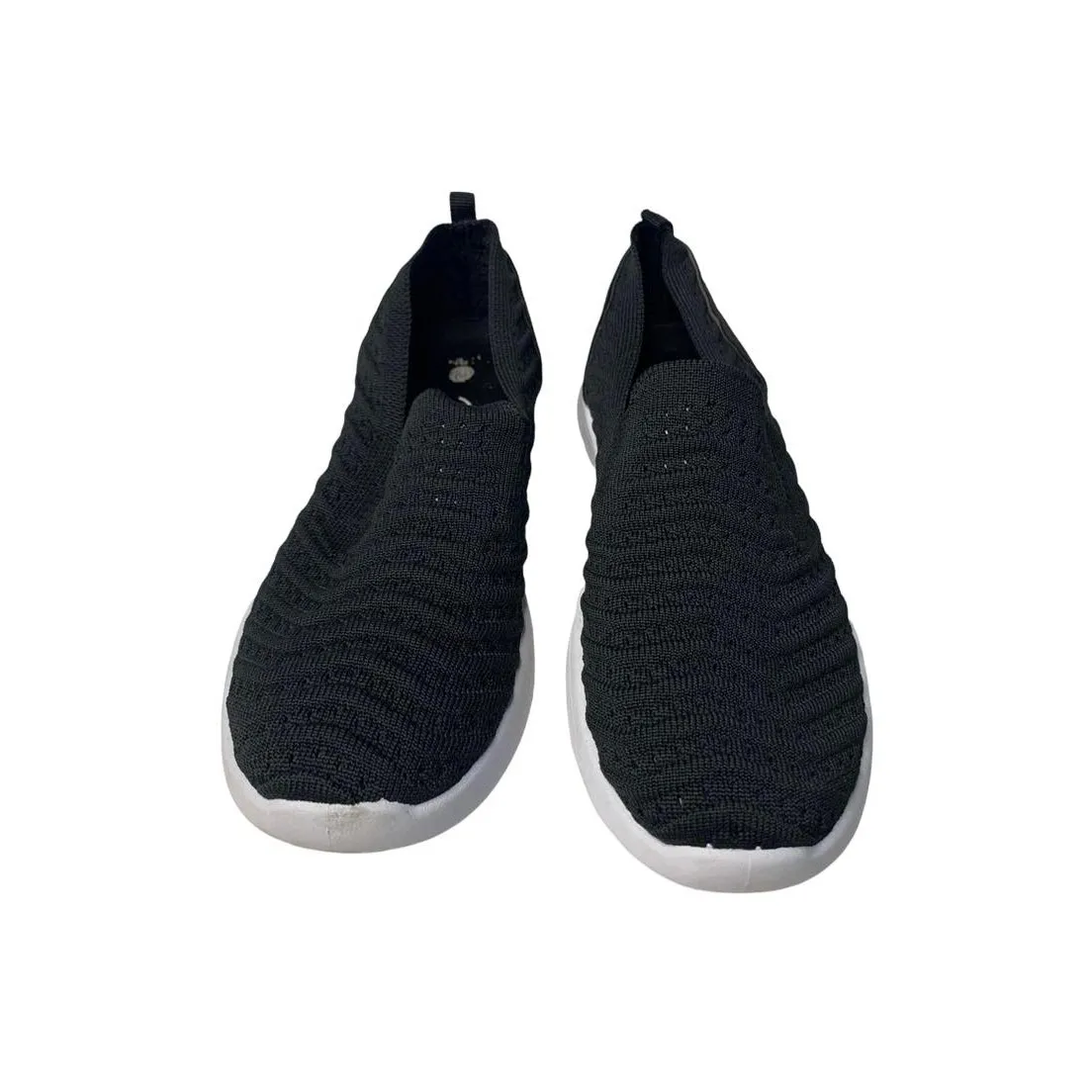 Apana Inhale Women’s Comfy Slip On Black Sneaker Shoes 9 #AF9988 - Image 3