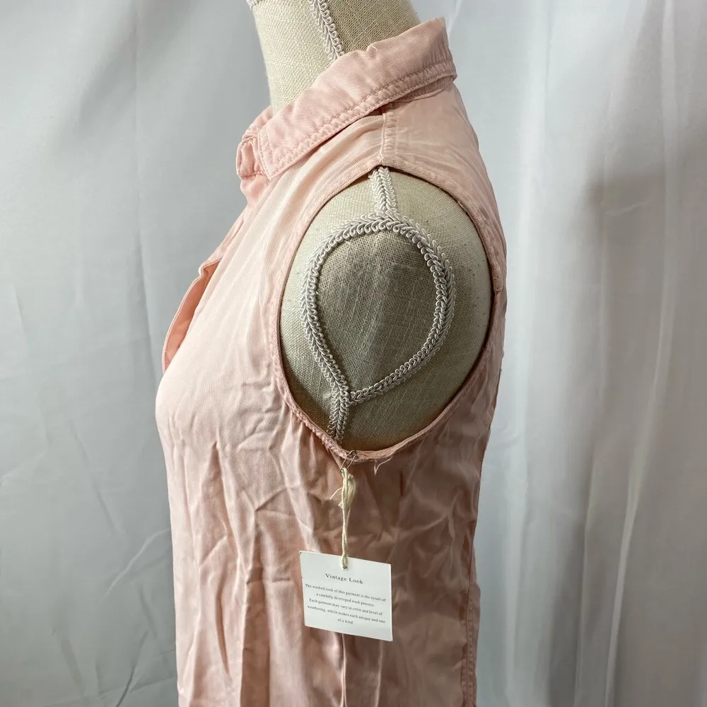 NWT C&C California collared button down shirt size XS - Image 3