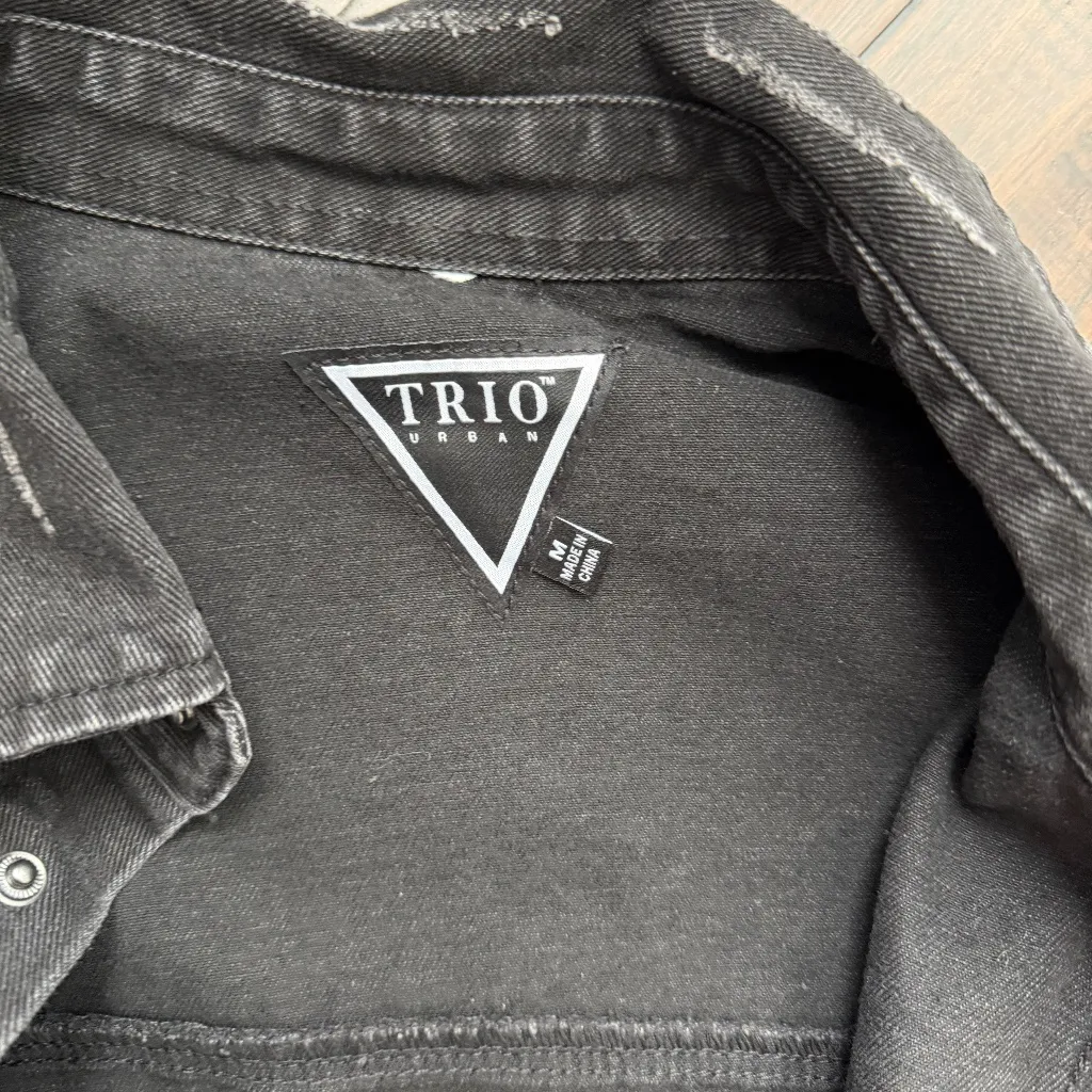 CITY OF ANGEL Cream Font Shirt Jacket M Size M - Image 4