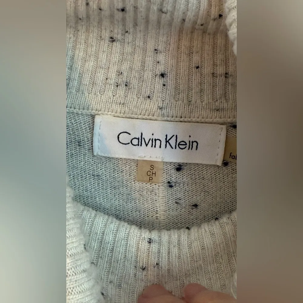 Calvin Klein Cream Cowl Neck Sweater - Image 5