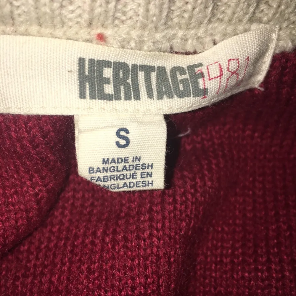 Heritage 1981 Men's  wool blend sweater - Image 4