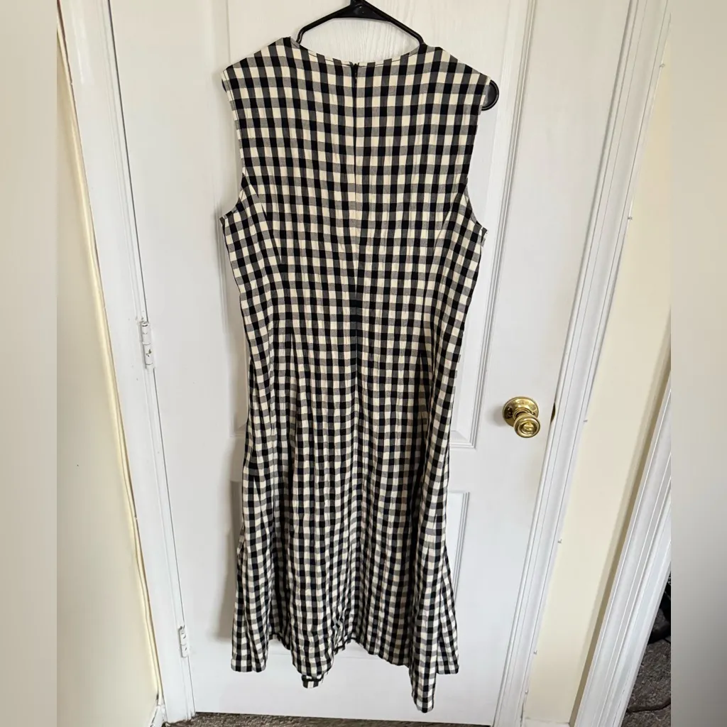 MM LaFleur NEW The Nyla Dress in Luxe Gingham - Image 4