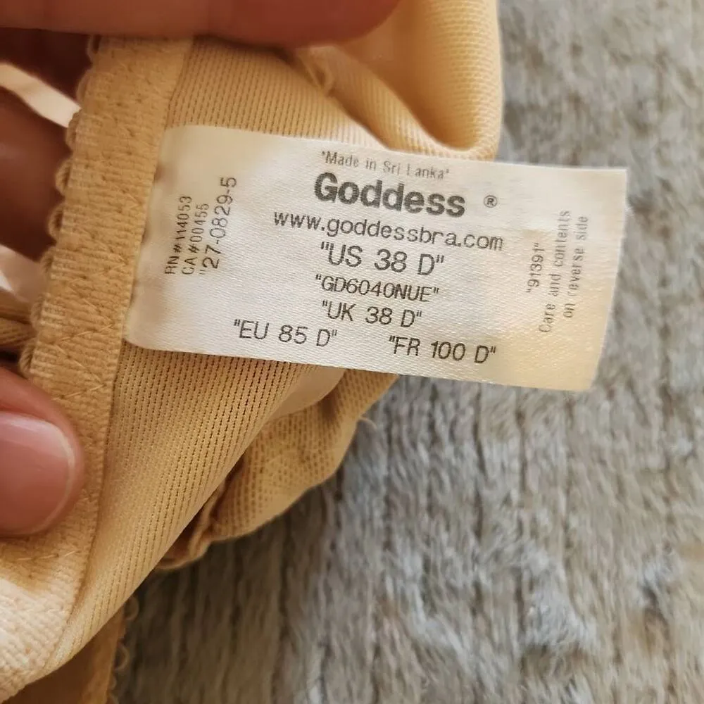 Goddess Women's Alice Soft Cup Bra Nude 38D GD6040 Tan Size undefined - Image 3