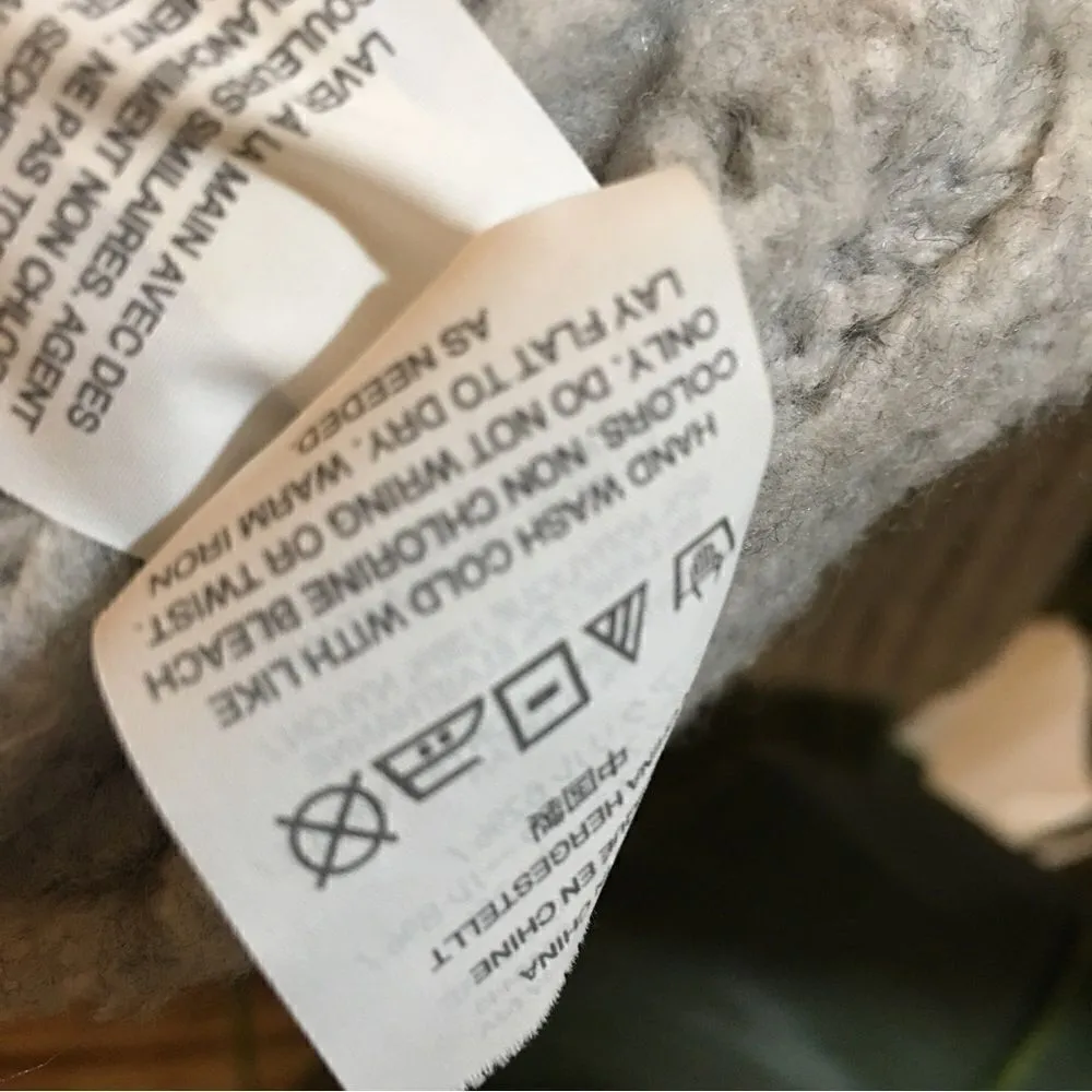 J.CREW FLUFFY, SOFT, OVERSIZED POCKET CARDIGAN - Image 8