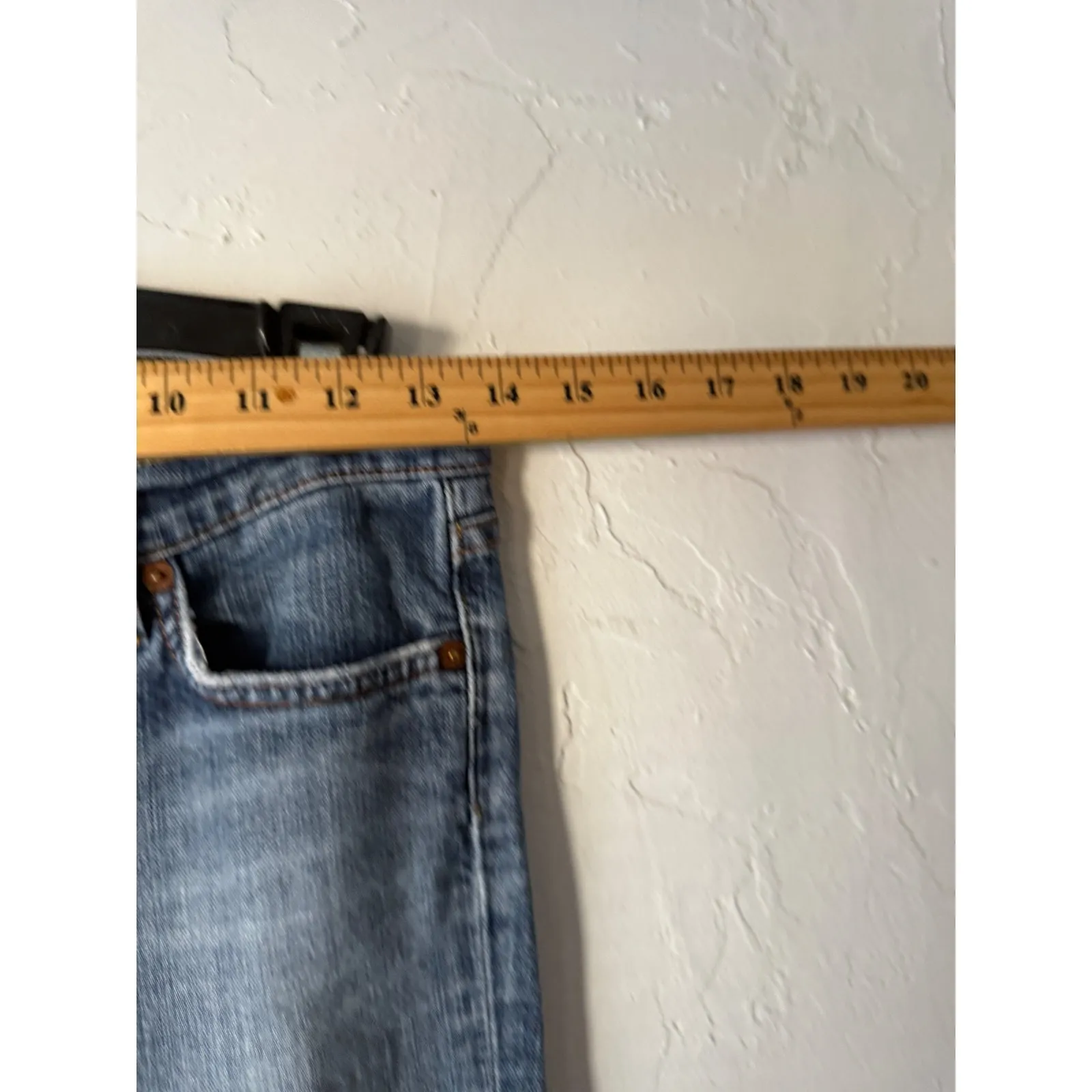 Lucky Brand Vtg Y2k Sundown Jean Women's 2 26 Bootcut Denim Made in USA Low Rise - Image 6