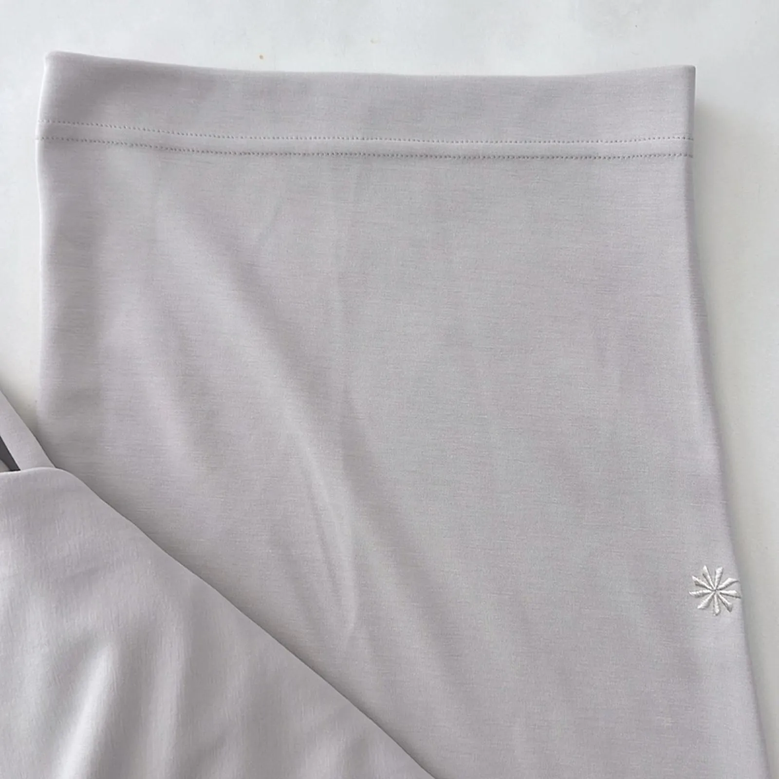 Athleta Seasoft Modal Pant in Abalone White High Rise Wide Leg Stretch XL $119 - Image 8