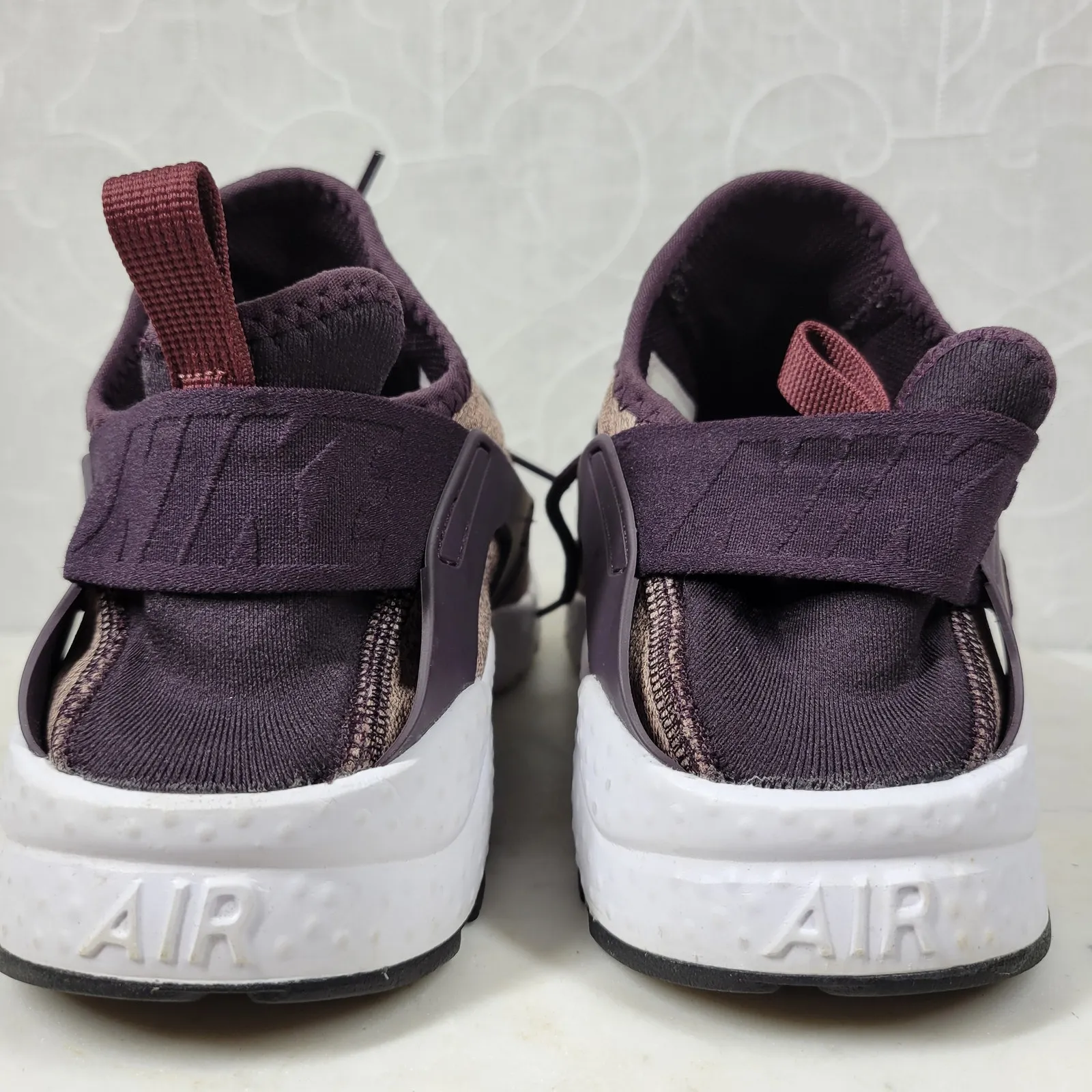 Nike Air Huarache Sneakers Women 8 Port Wine‎ Ultra Running Shoes Activewear - Image 14