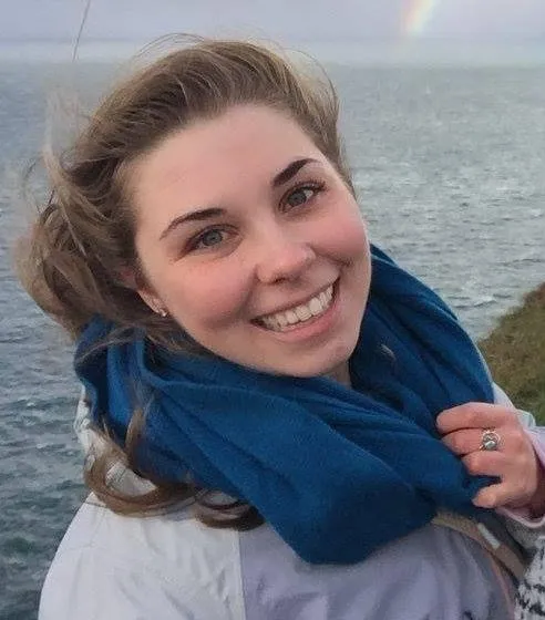 Turquoise  Scarf - Image 5