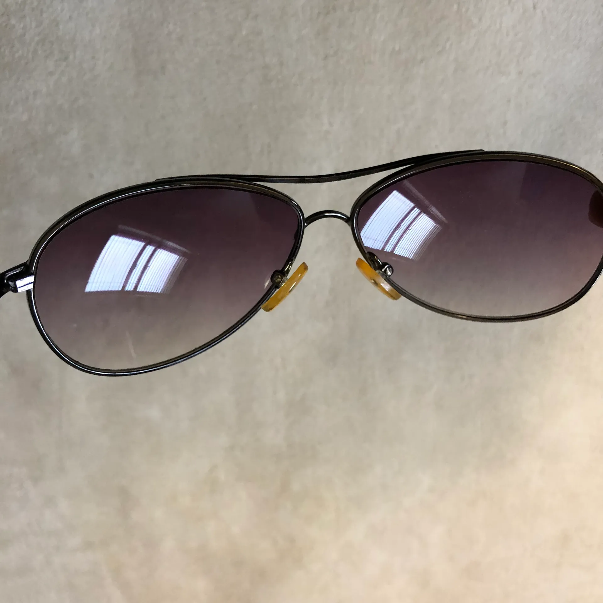 Aviator Sunglasses Gray - Image 4