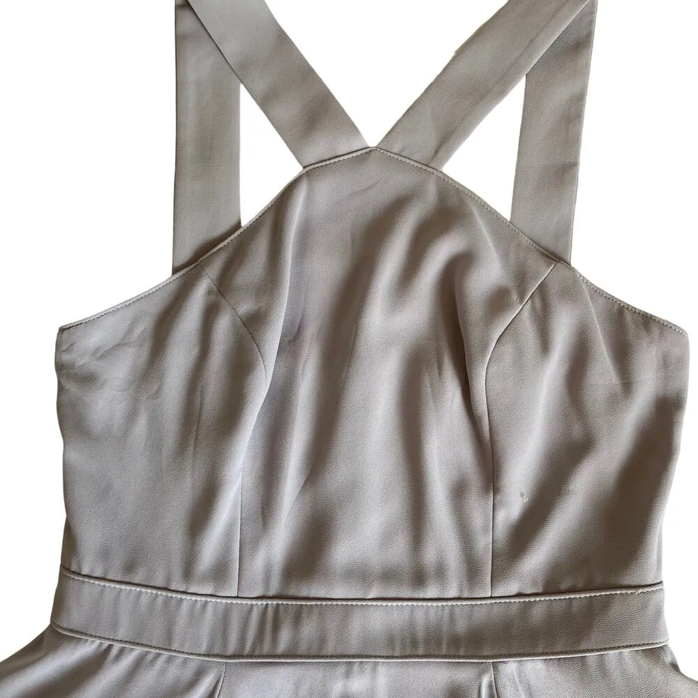 Lulu's Forevermore Grey Skater Dress Size Medium - Image 2