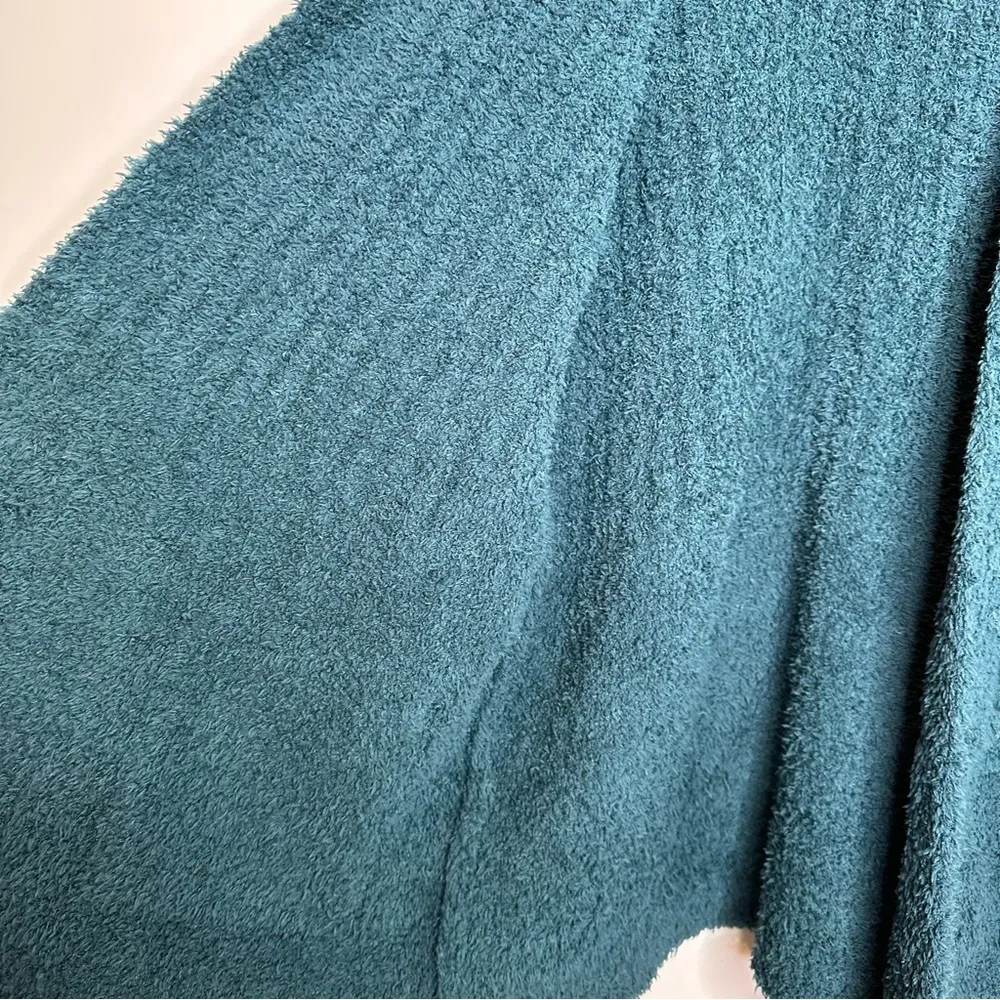 Barefoot Dreams CozyChic Boardwalk Cardigan in Deep Teal - Image 8