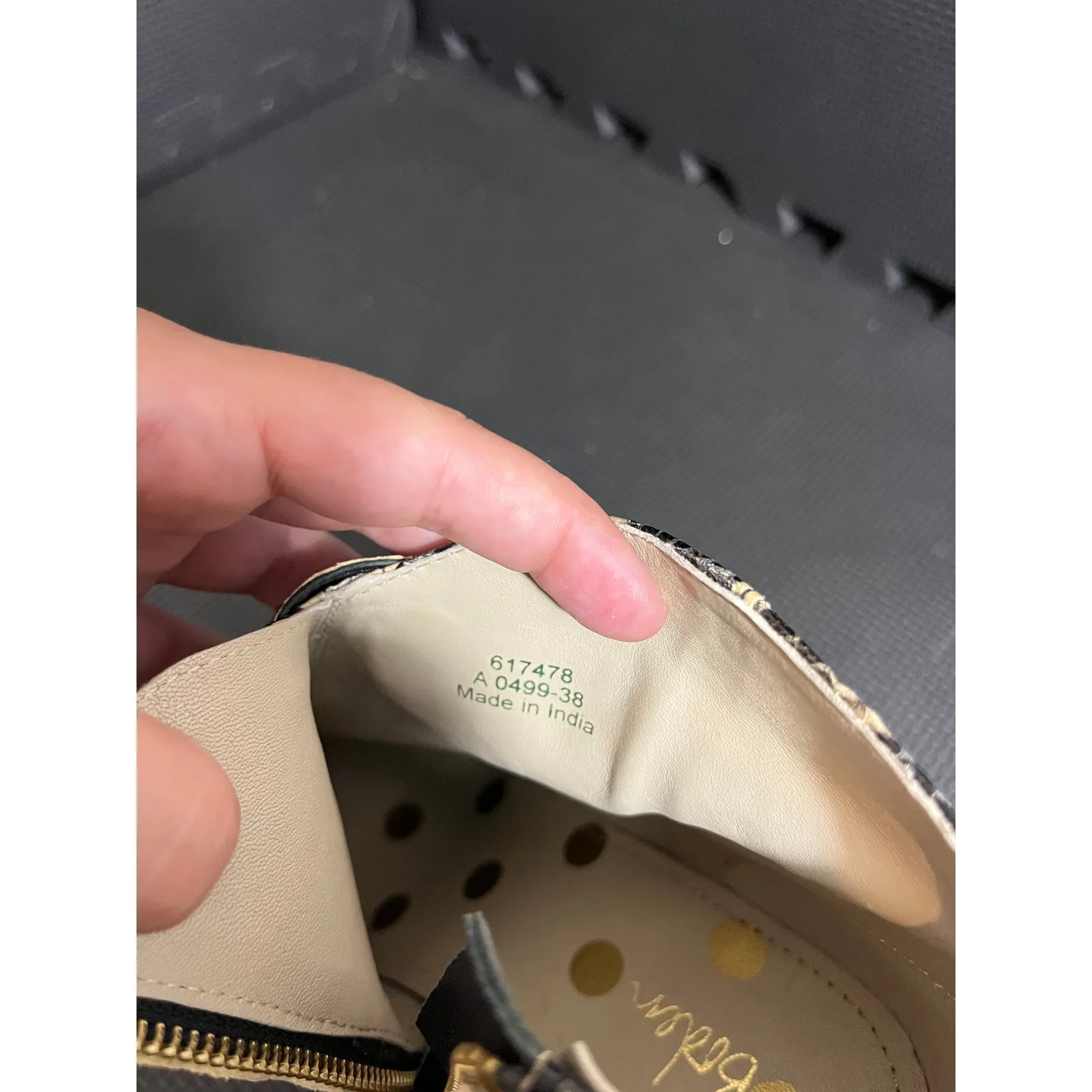 NWOT Boden Women's Snake Print Leather Ankle Boots Western Style Size 38‎ US 7 - Image 7