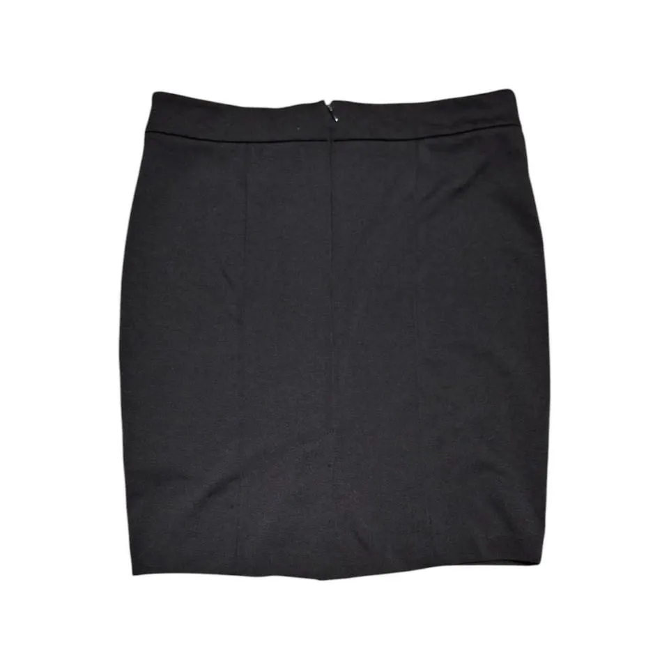 Gap  Women's Black Midi Pencil Skirt - Size 10 - Image 4