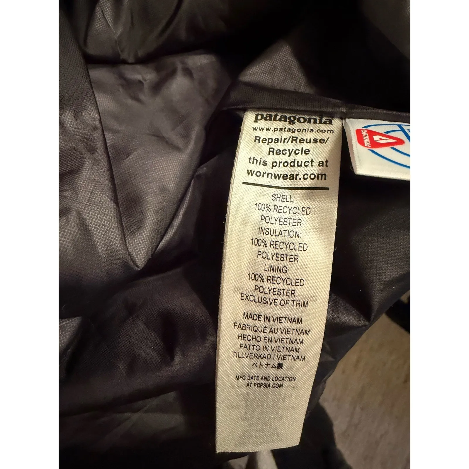 Patagonia Women's Nano Puff Vest Sz M Black With Logo NEW - Image 3