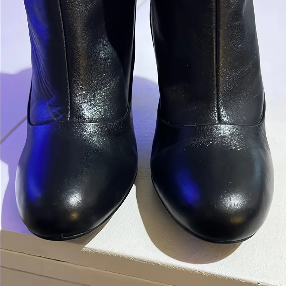 Coach Black Heeled Boots with Stiletto Heel size 8B - Image 3