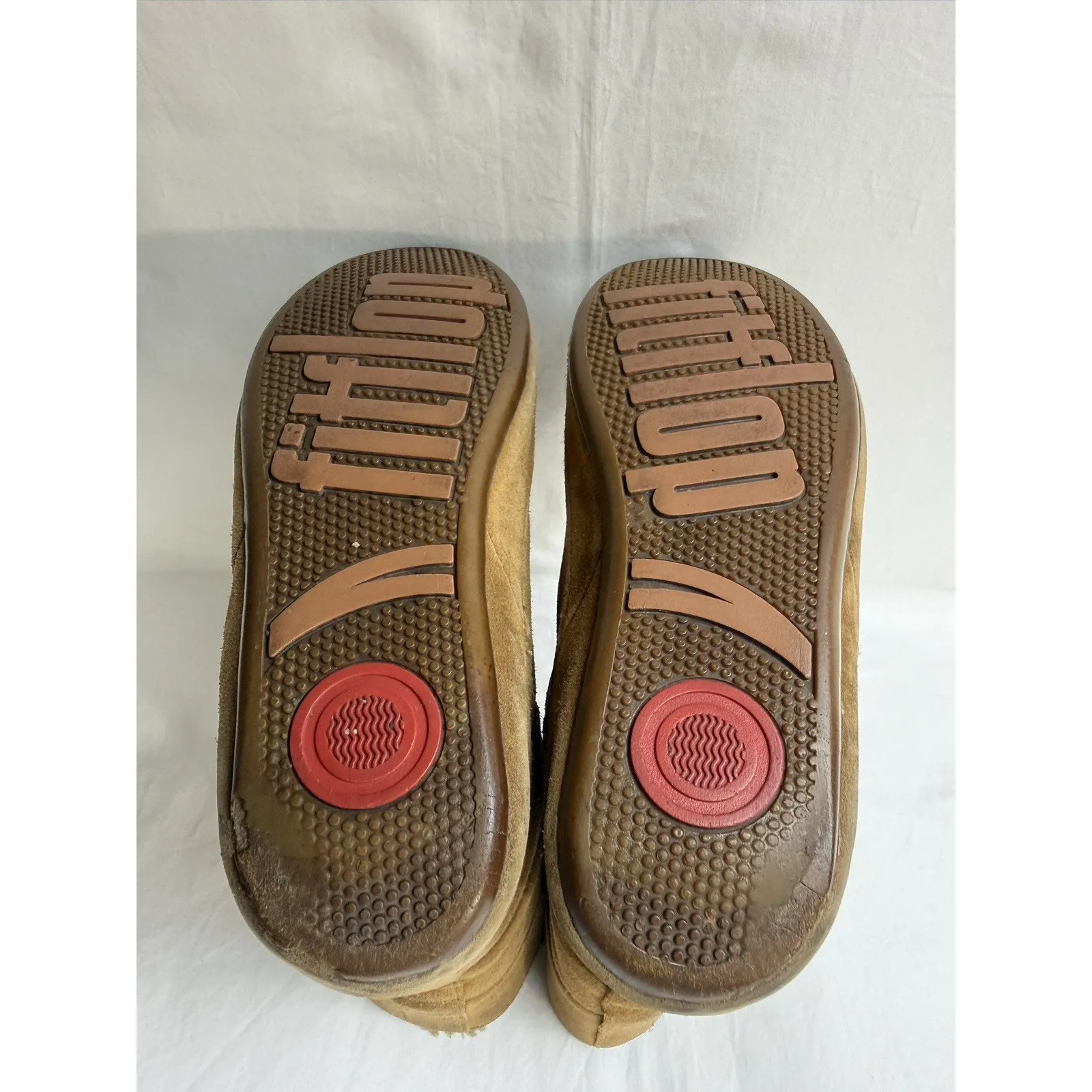 FitFlop Polar Winter Boots for Women’s Mid-Calf Brown Suede with Laces, Size 8 - Image 10