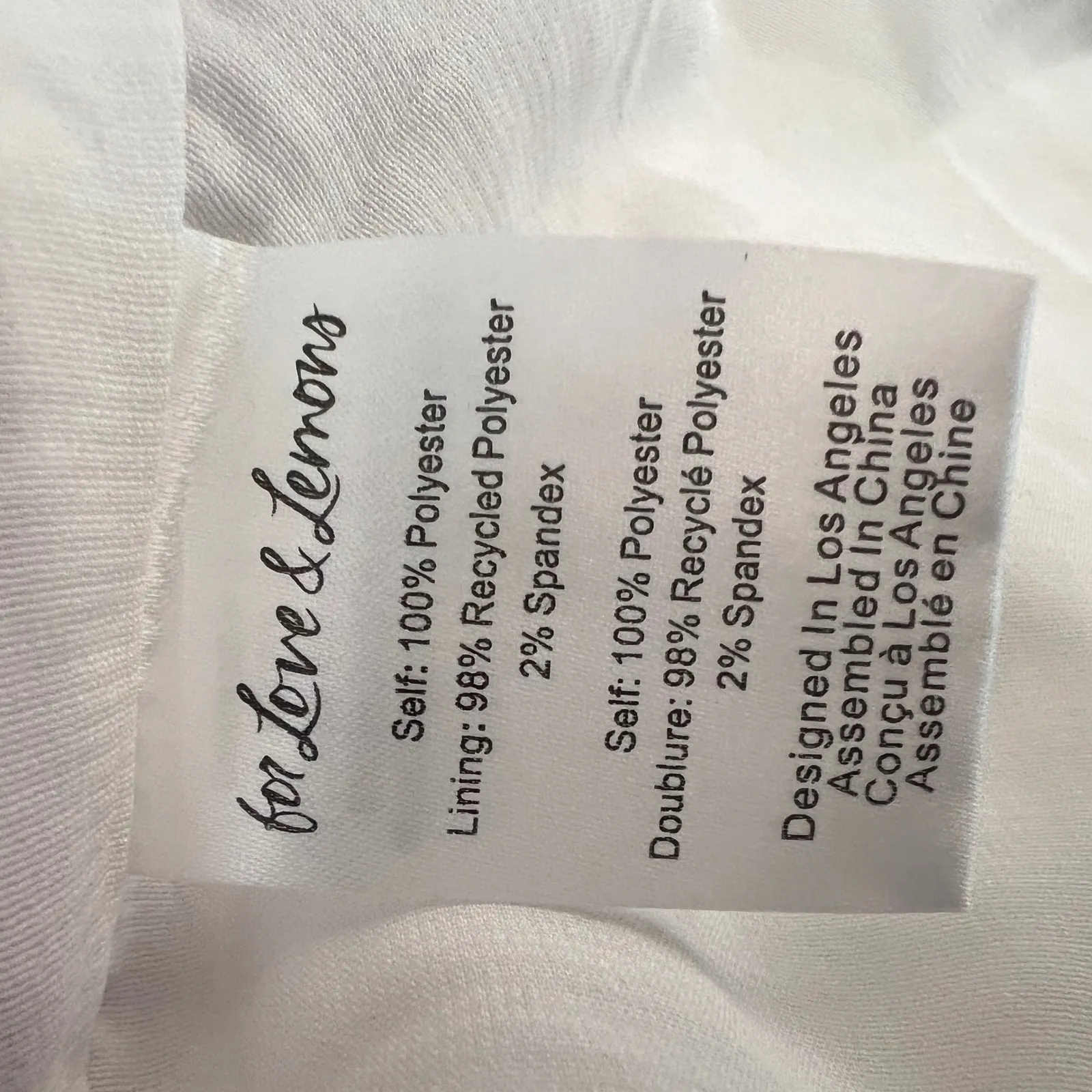 For Love & Lemons White Lace Eyelet Cutout Tie Back Midi Dress Size L New Size L - Image 8